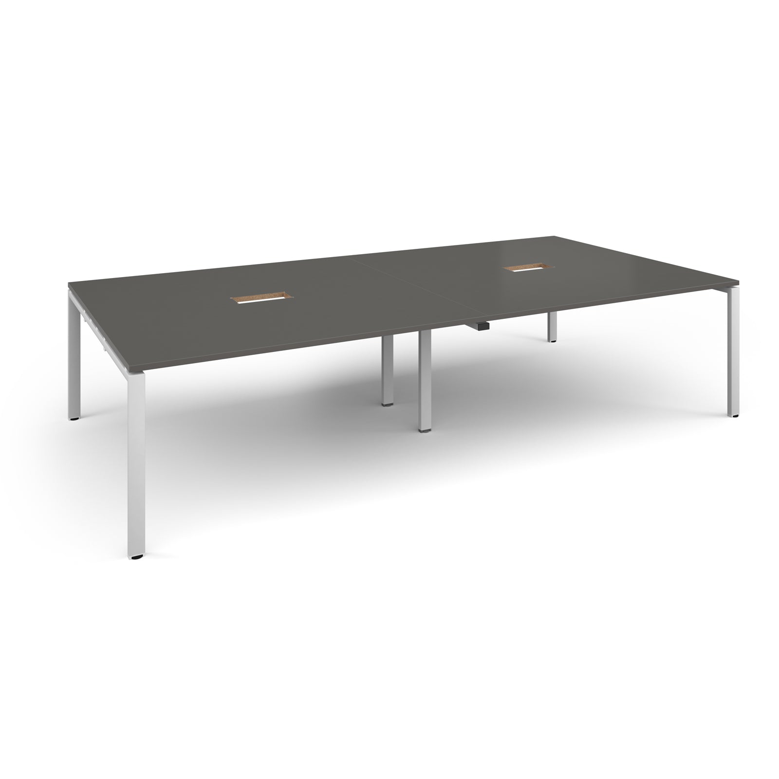 Adapt rectangular power ready boardroom table