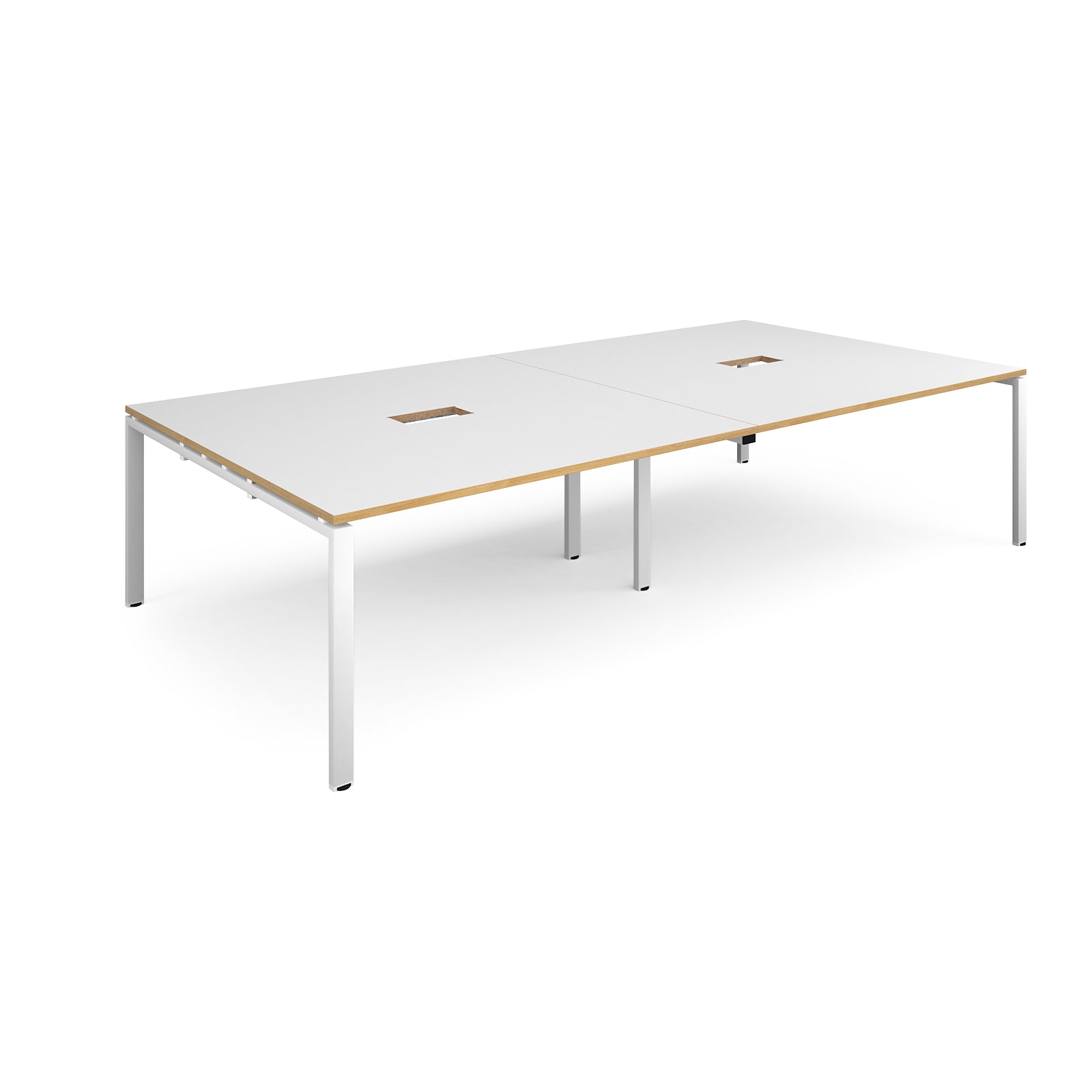 Adapt rectangular power ready boardroom table
