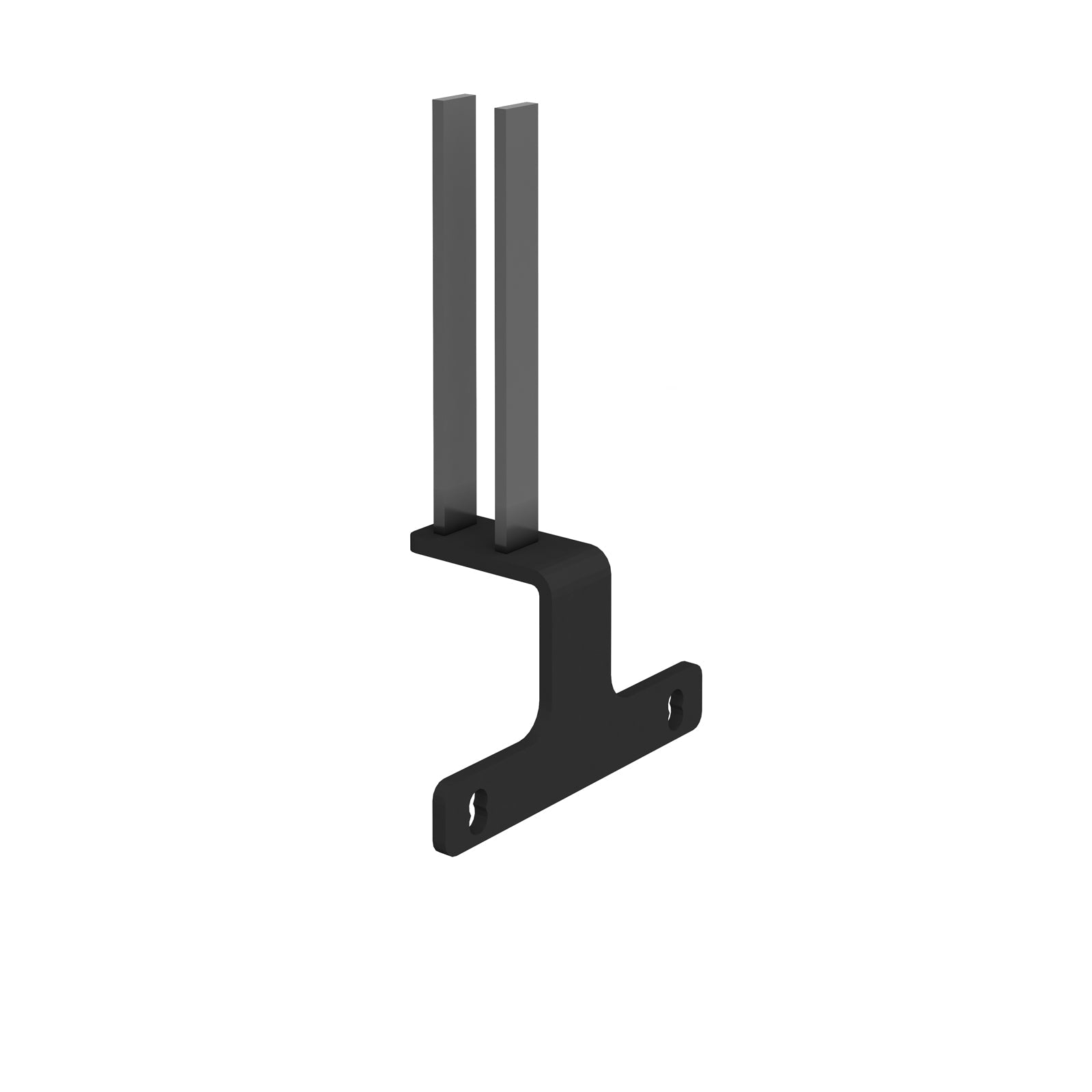 Intermediate screen bracket for Adapt and Fuze desks