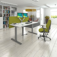 Elev8 upper cable channel for single desks