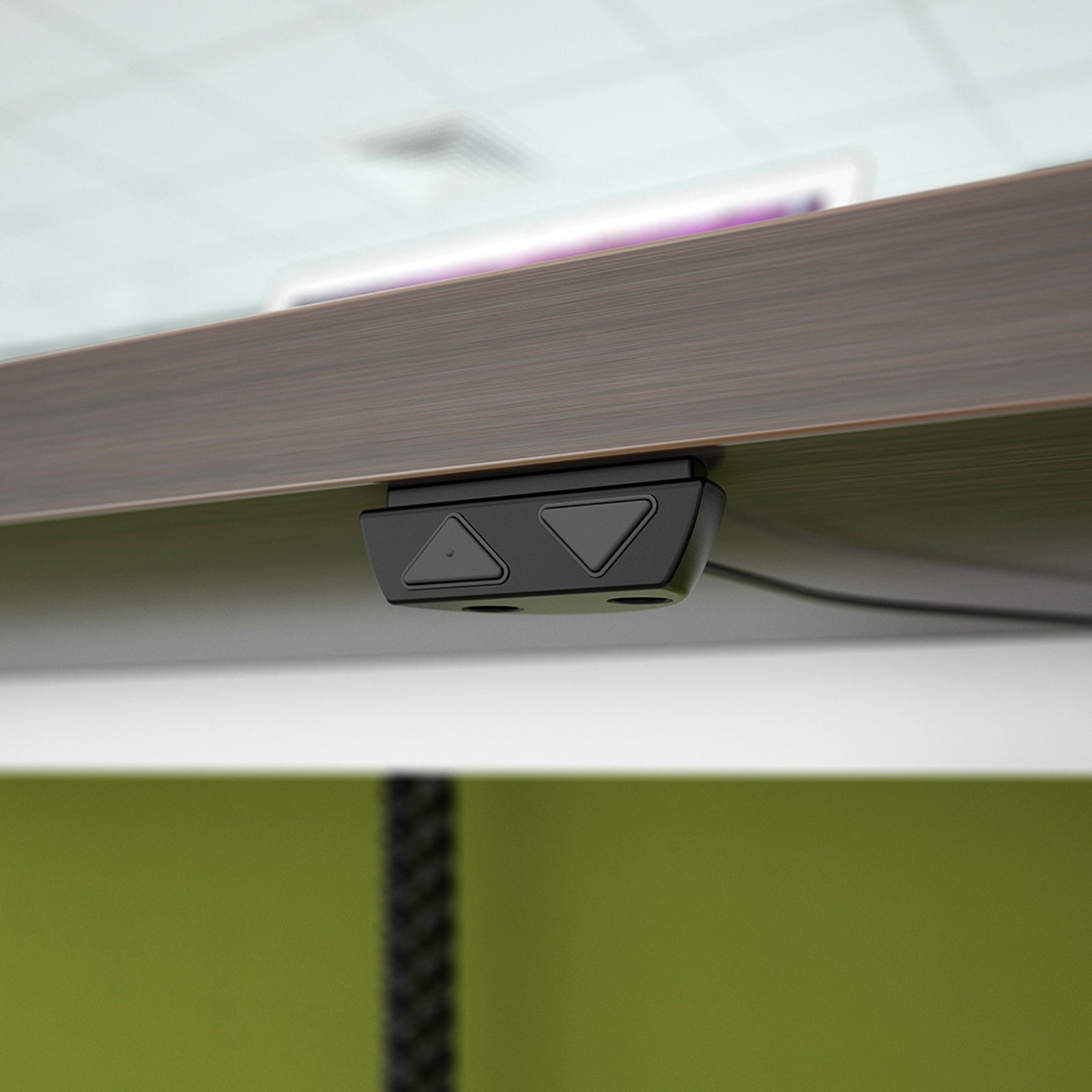 Elev8 Touch straight sit-stand desk 800mm deep