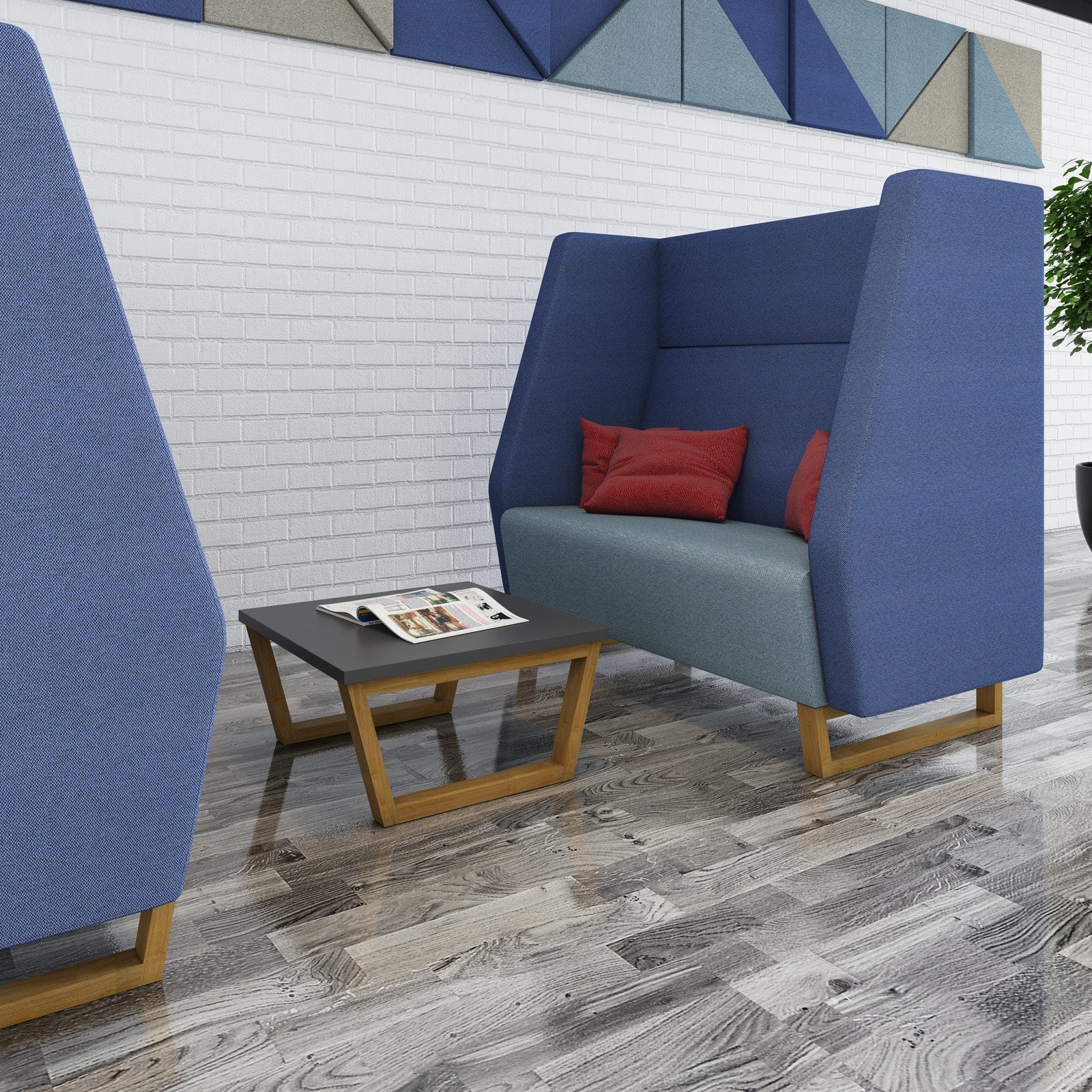 Encore High Double Sofa
