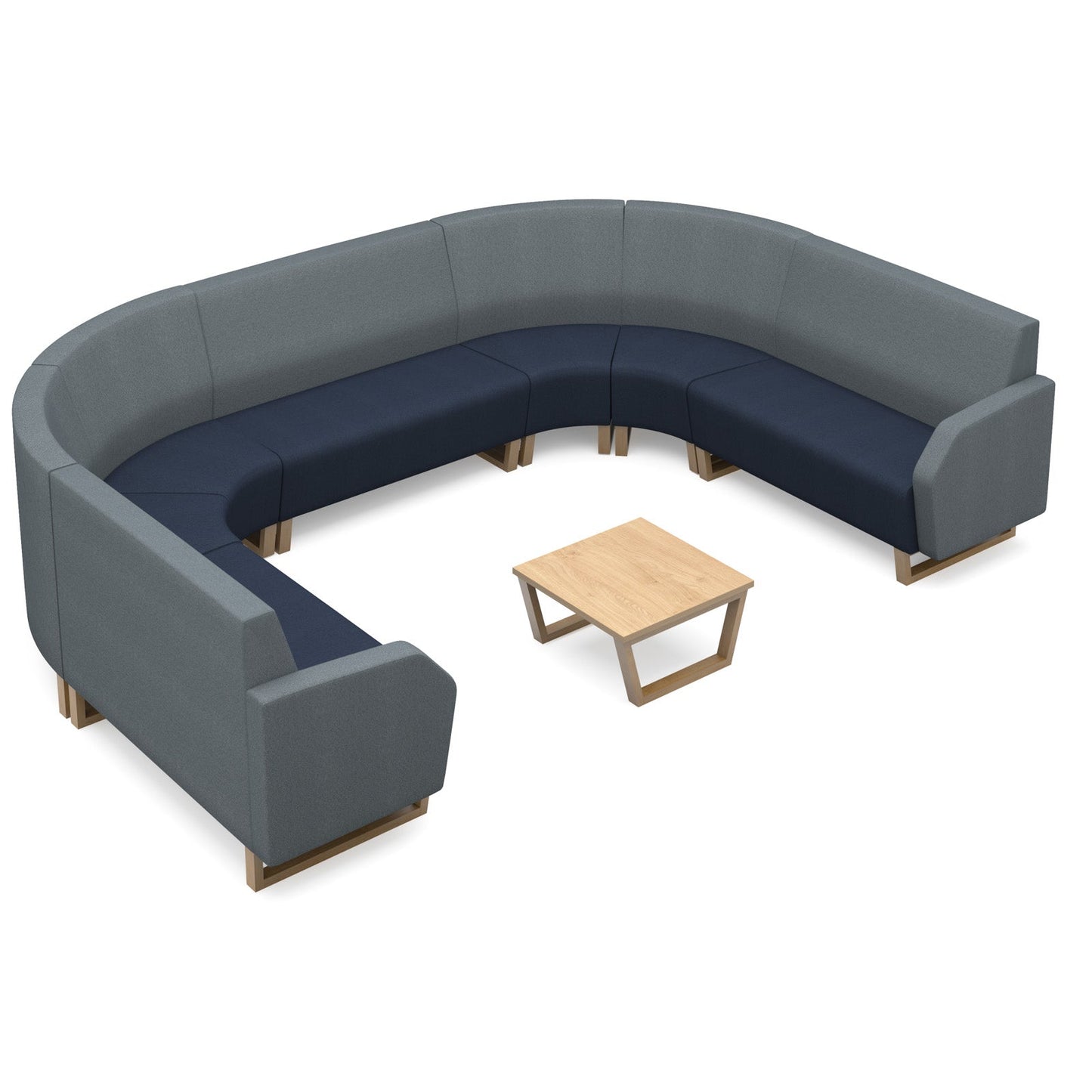 Encore modular low back double unit with arm