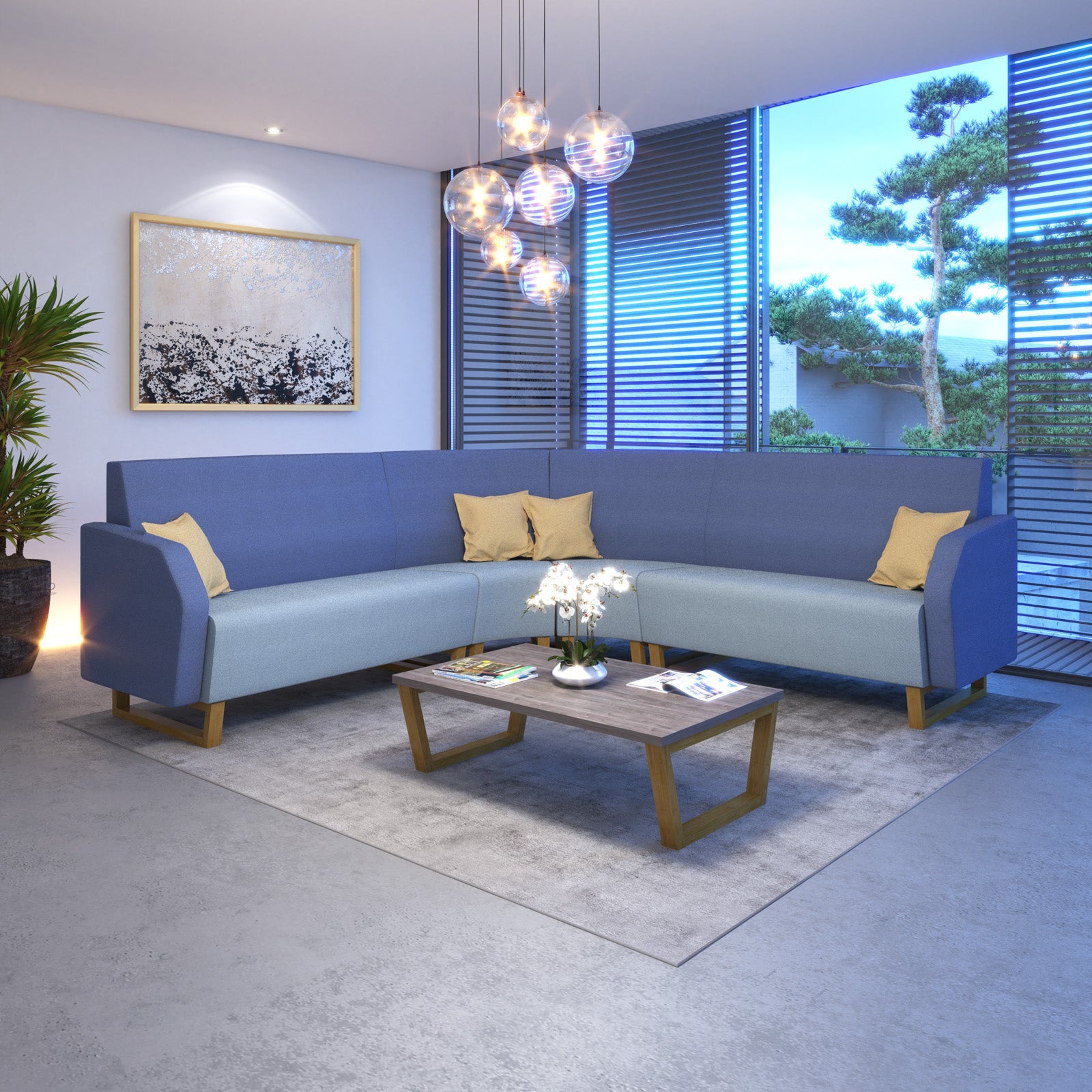 Encore modular low back concave unit