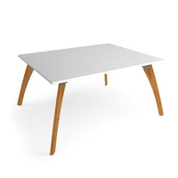 Enable worktable 1600mm deep with wooden legs