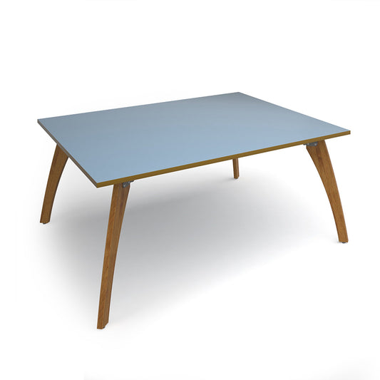 Enable worktable 1600mm deep with wooden legs