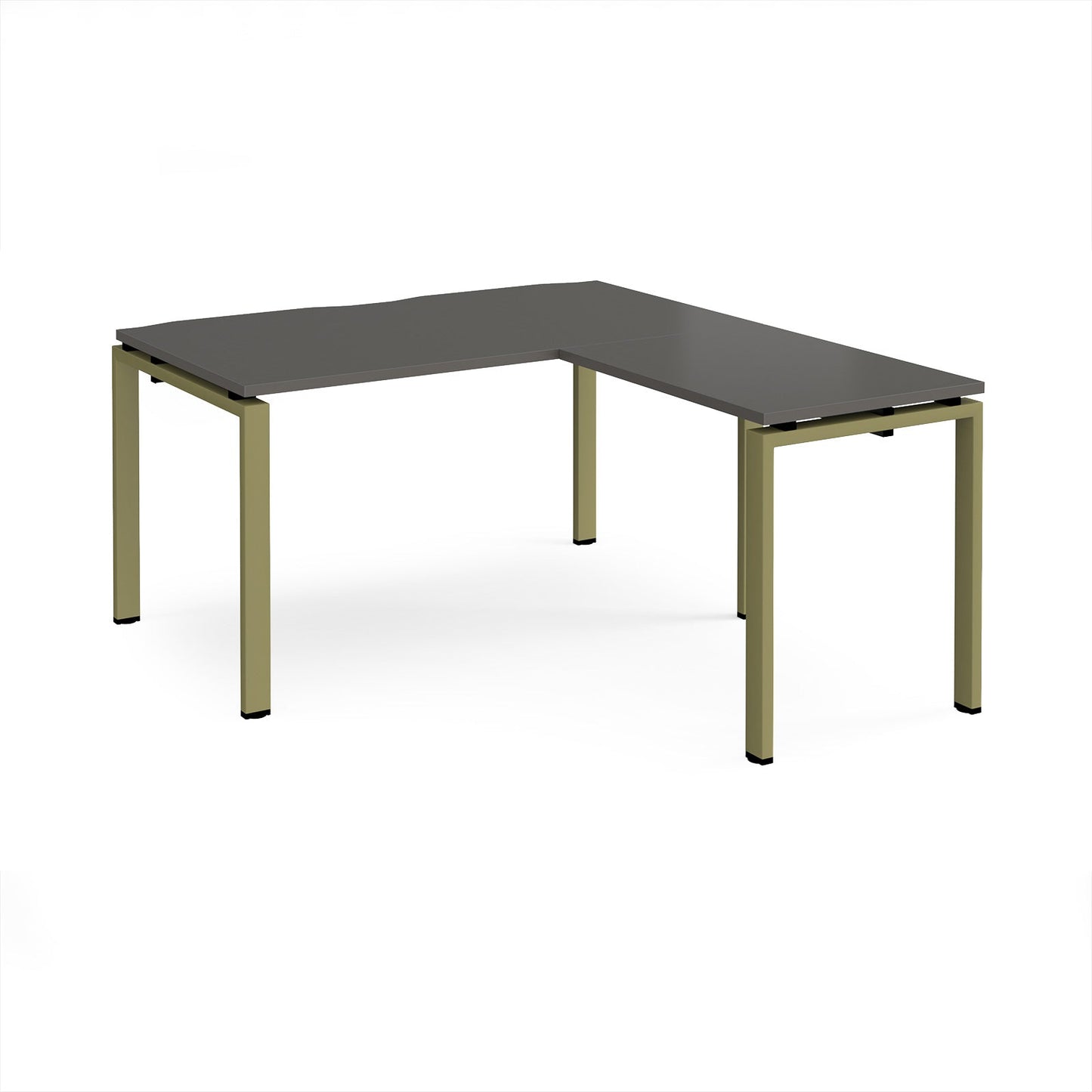 Adapt straight desk with return
