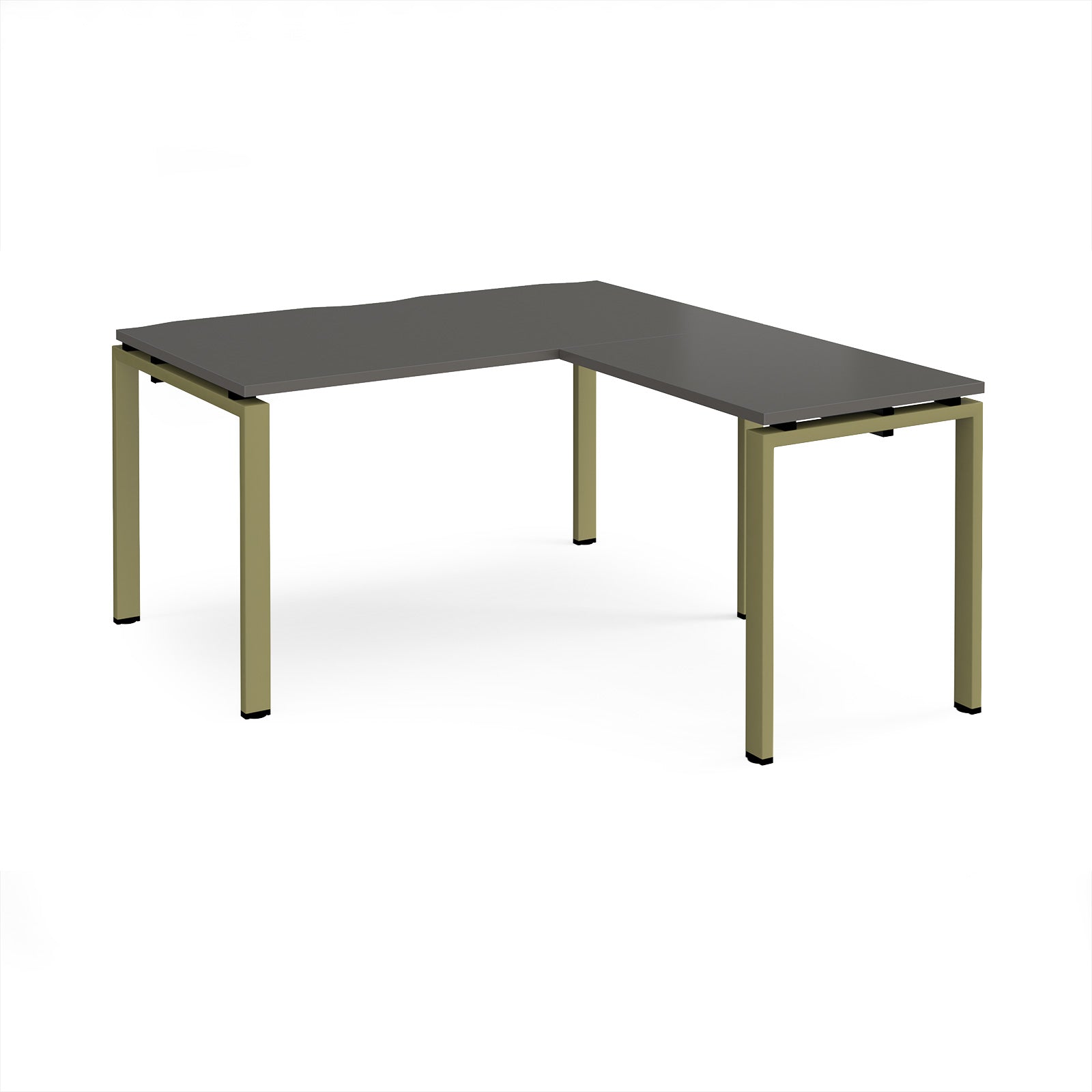 Adapt straight desk with return