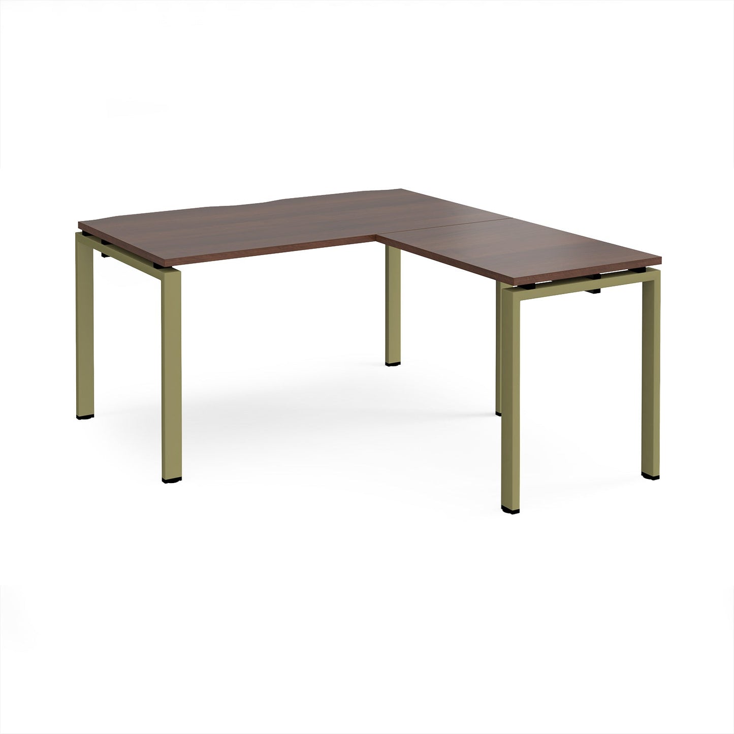 Adapt straight desk with return