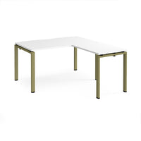Adapt straight desk with return
