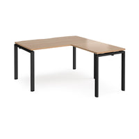 Adapt straight desk with return