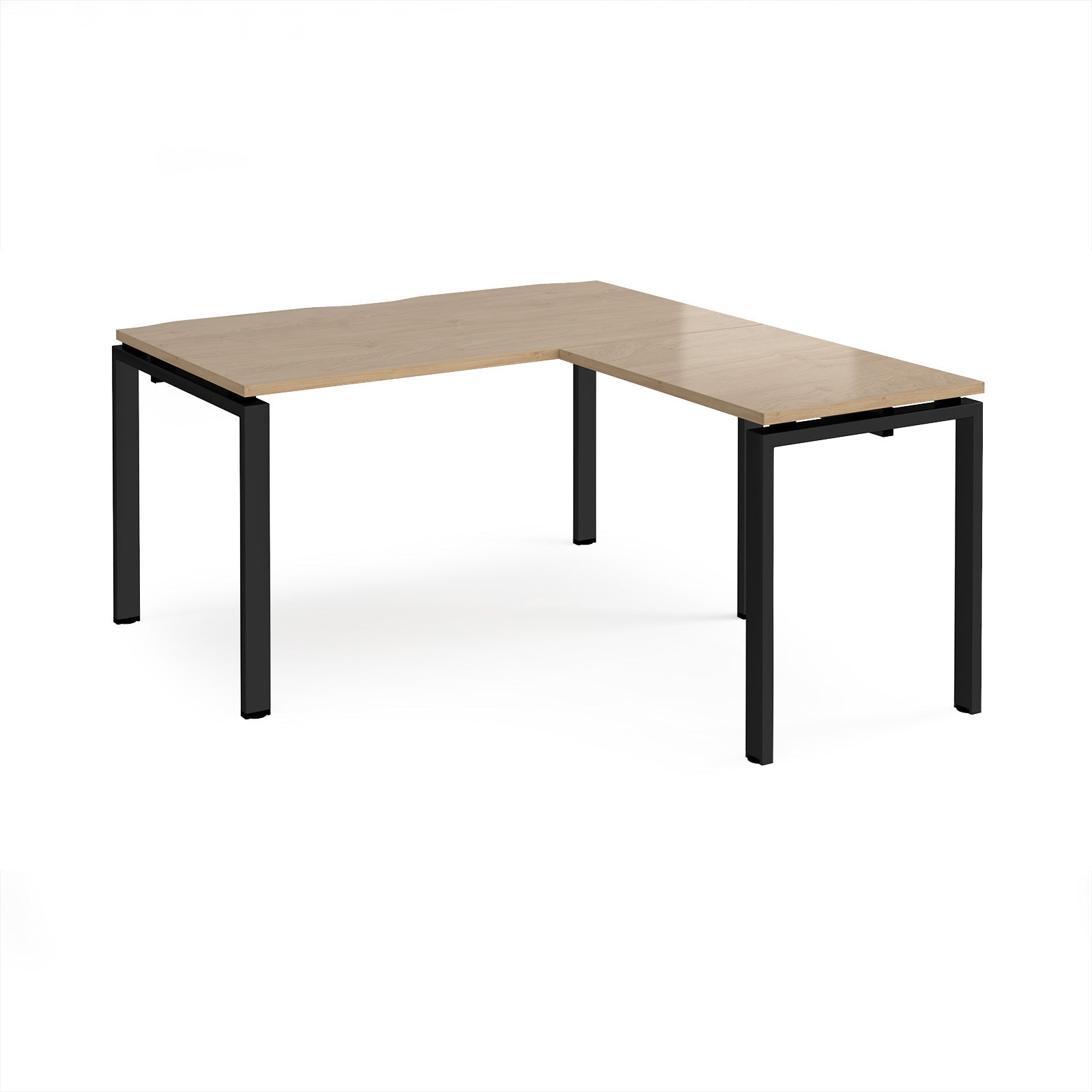 Adapt straight desk with return