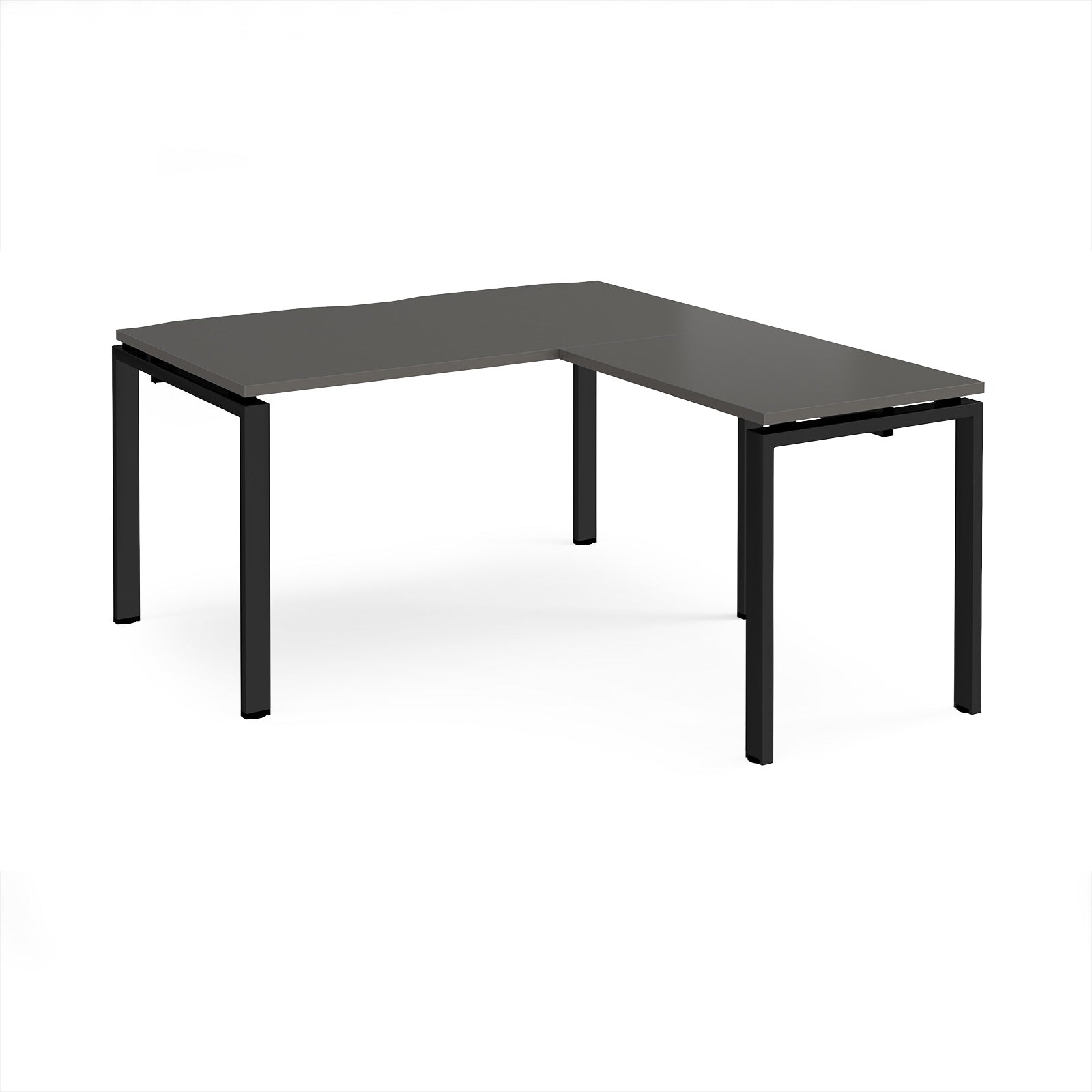 Adapt straight desk with return