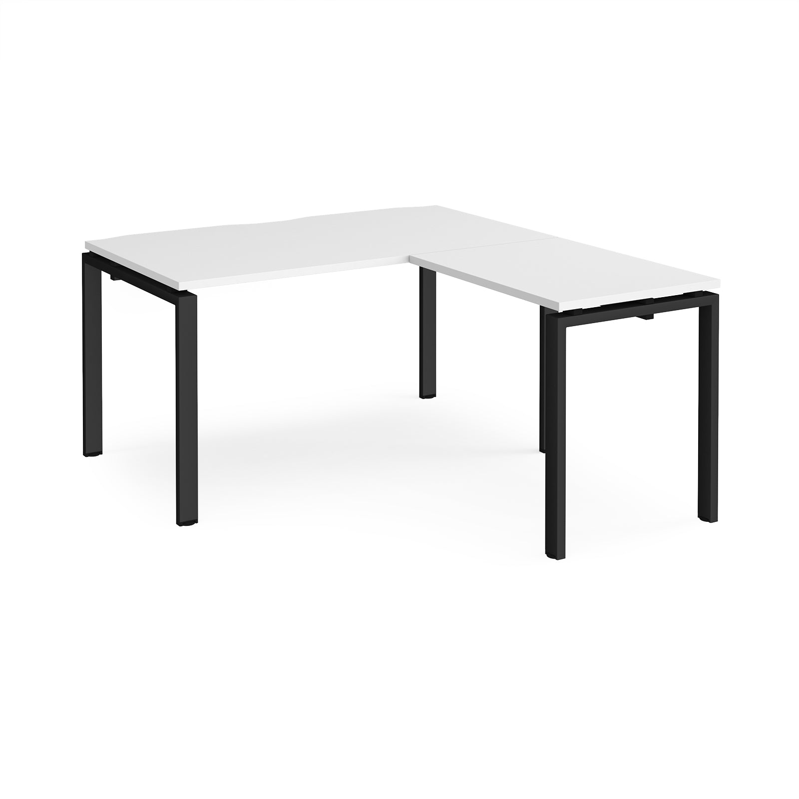 Adapt straight desk with return