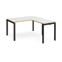 Adapt straight desk with return