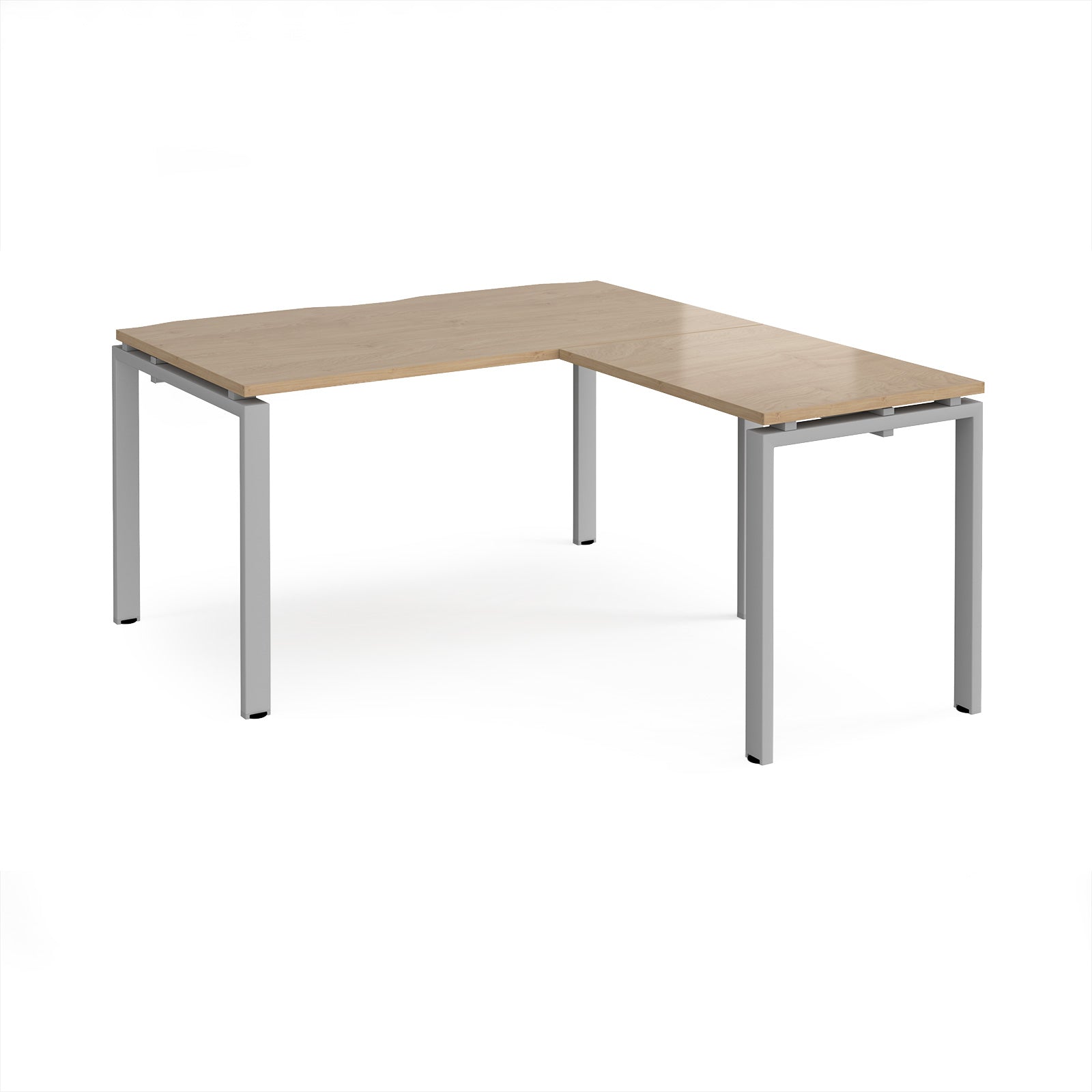Adapt straight desk with return