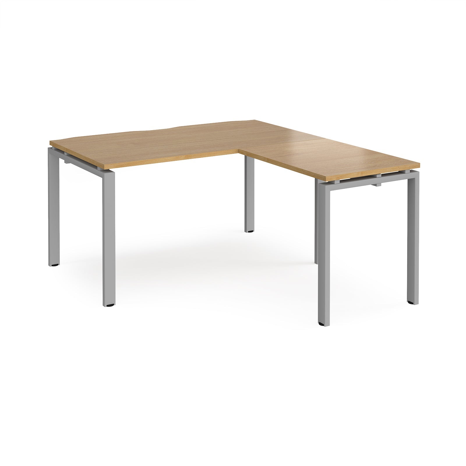 Adapt straight desk with return
