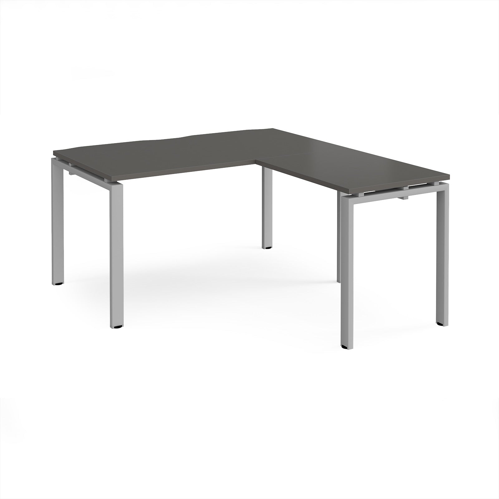 Adapt straight desk with return