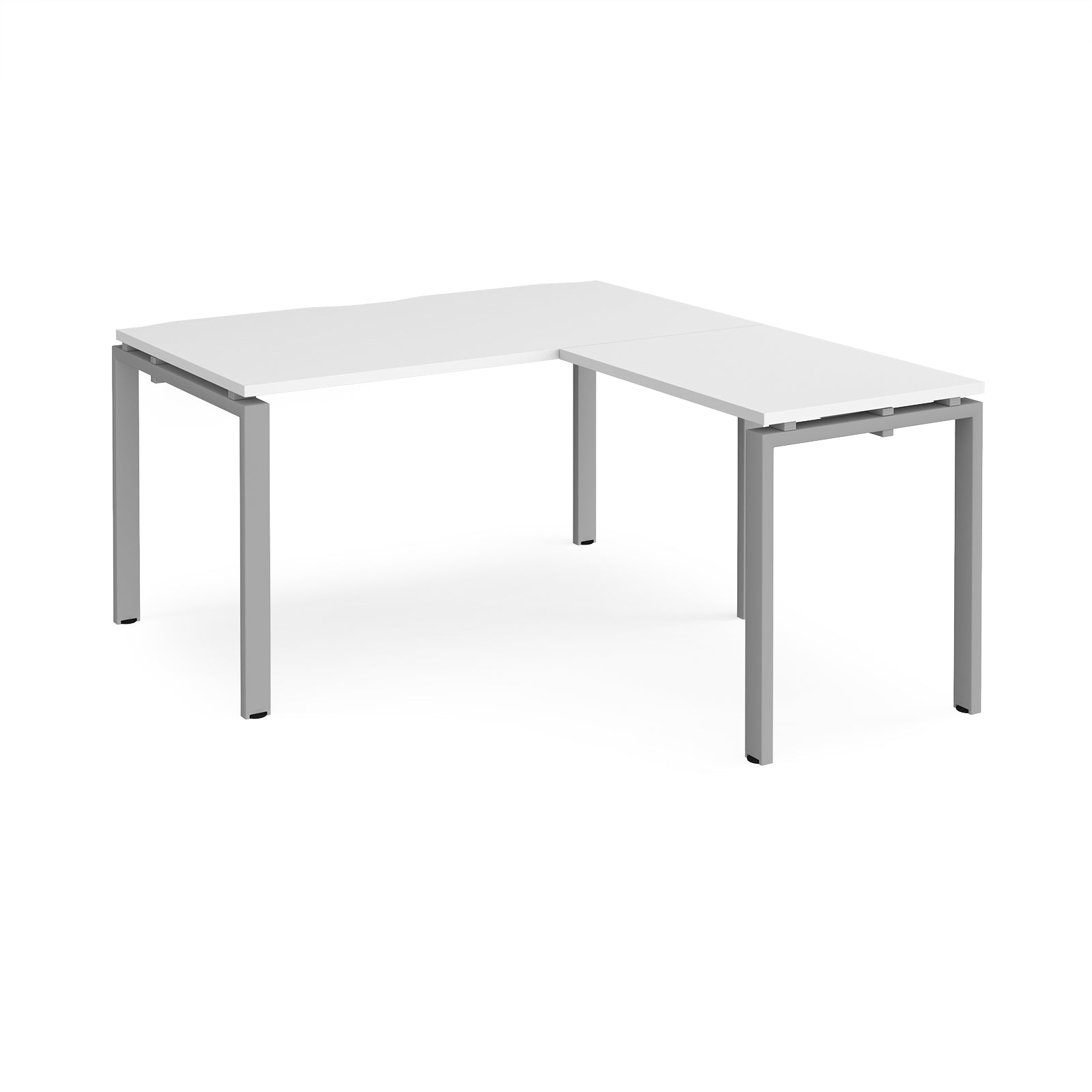 Adapt straight desk with return