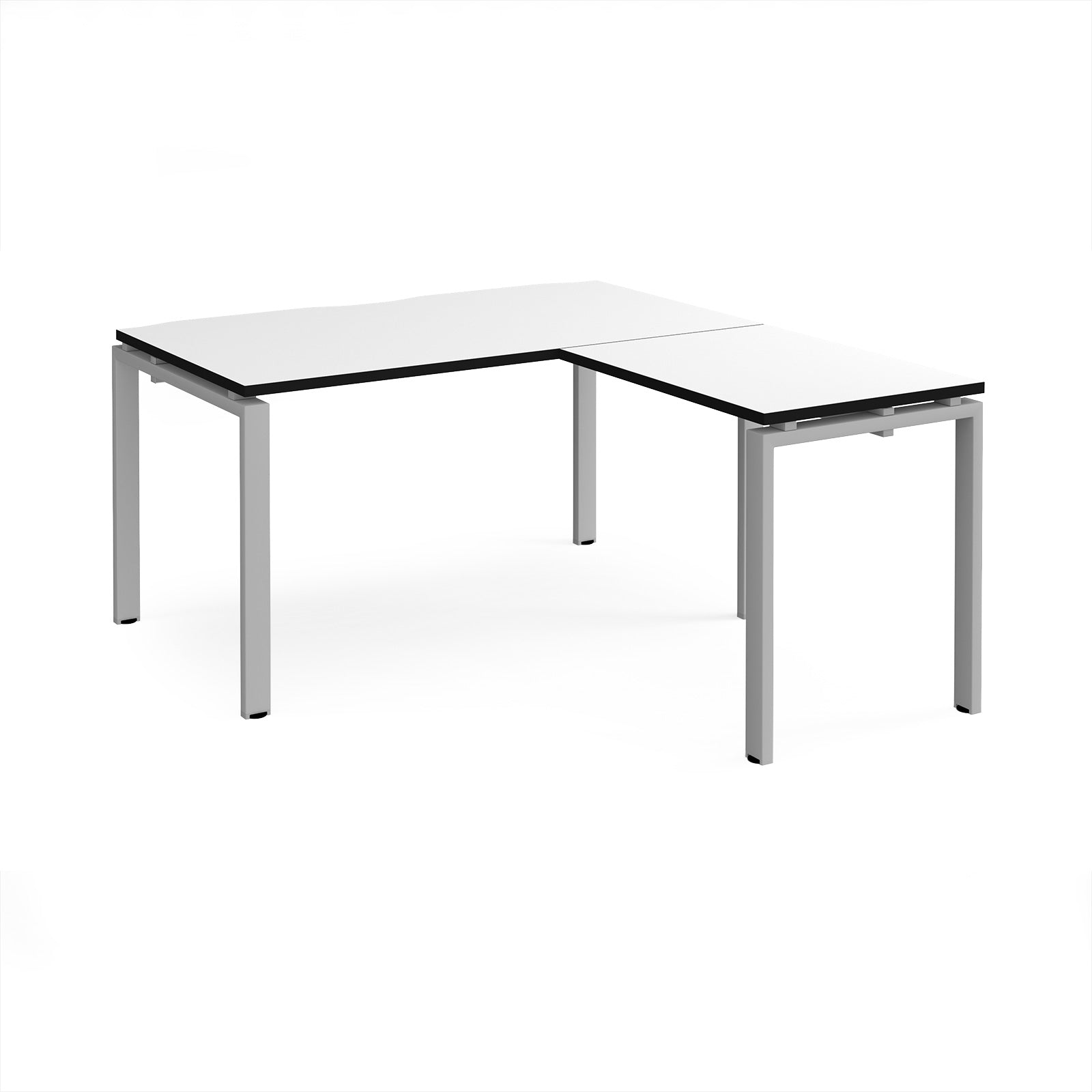 Adapt straight desk with return