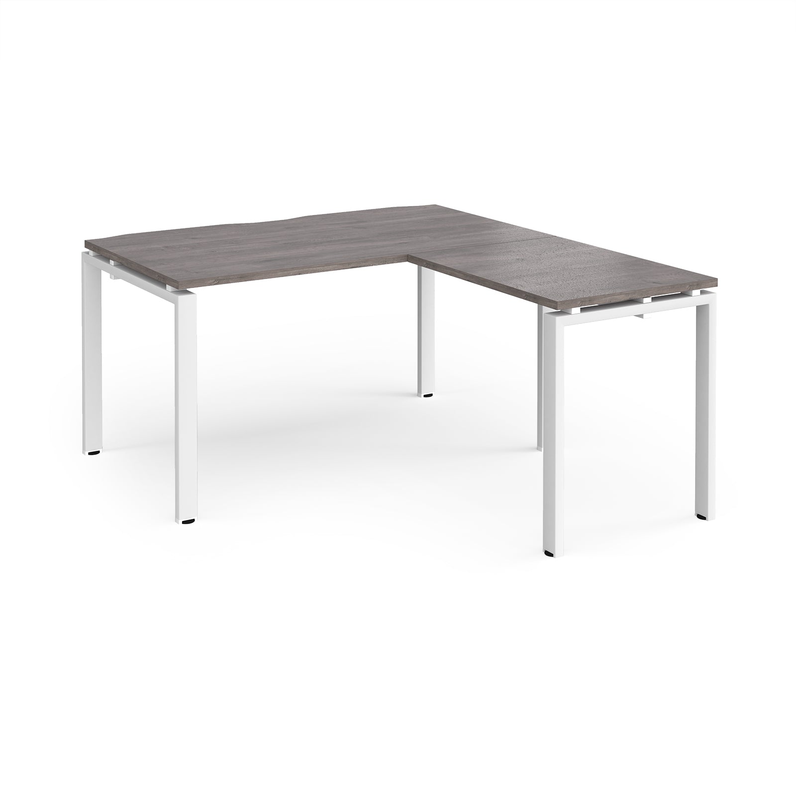 Adapt straight desk with return