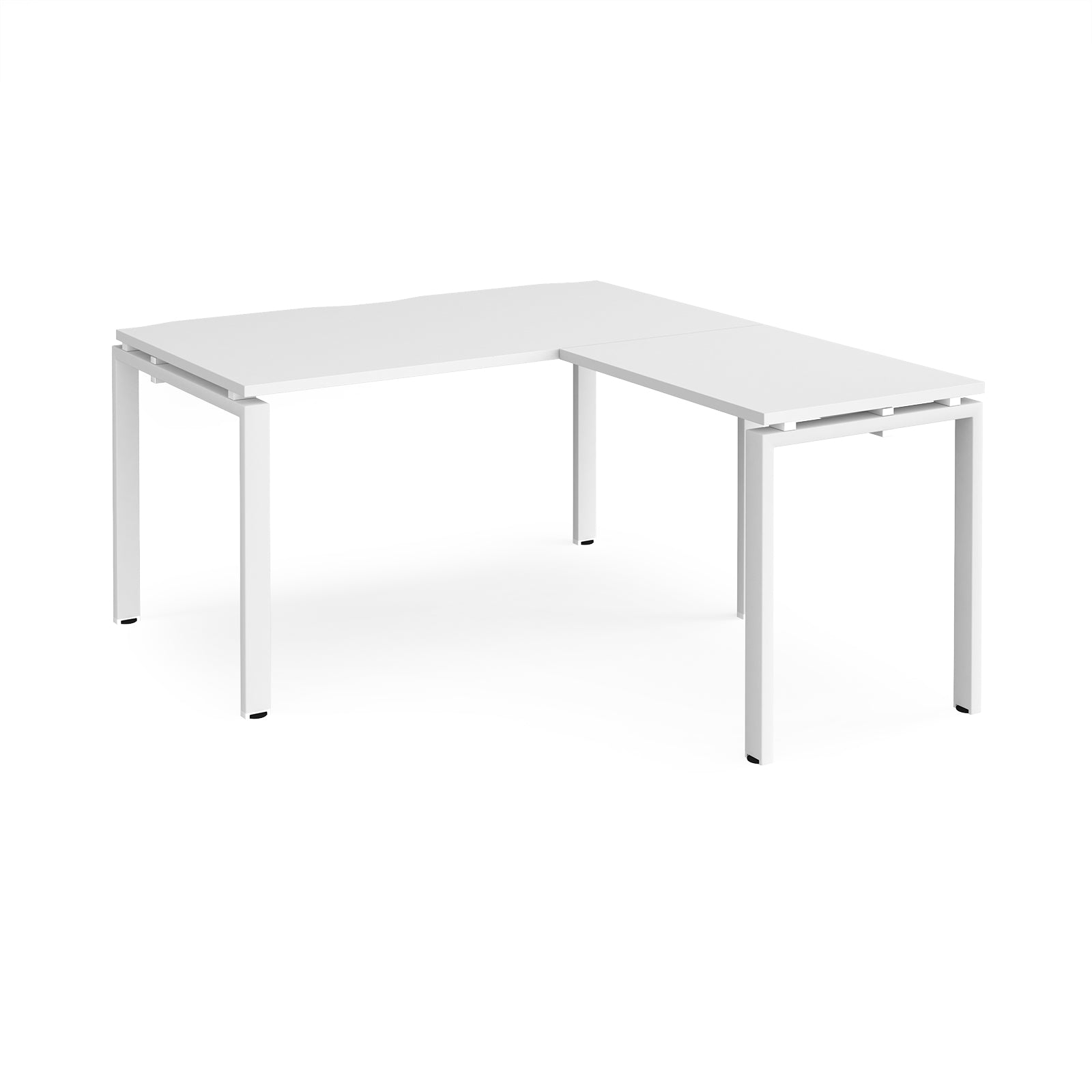 Adapt straight desk with return
