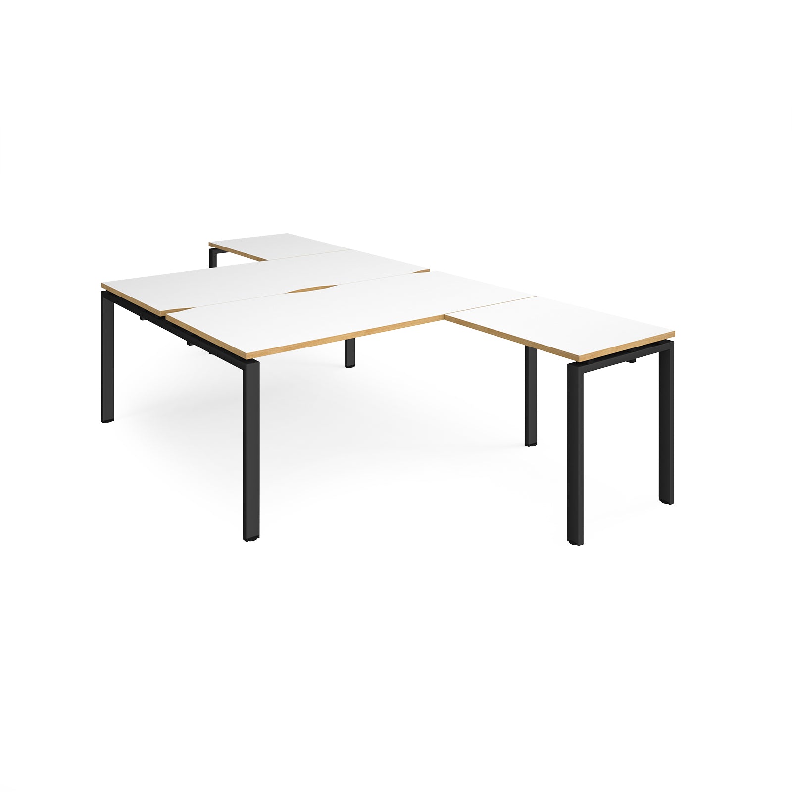 Adapt Back To Back Desk With Return