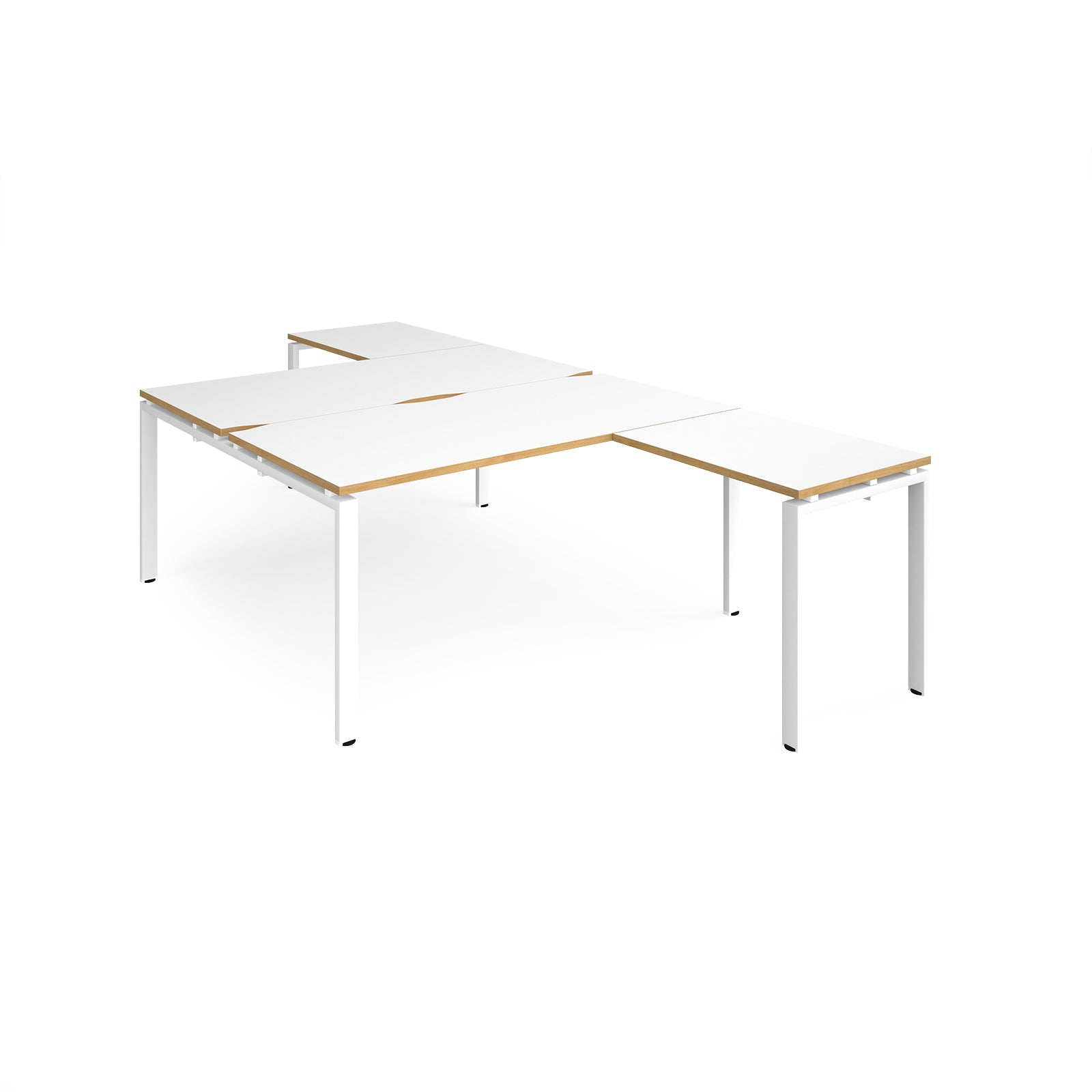 Adapt Back To Back Desk With Return