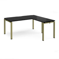 Adapt straight desk with return