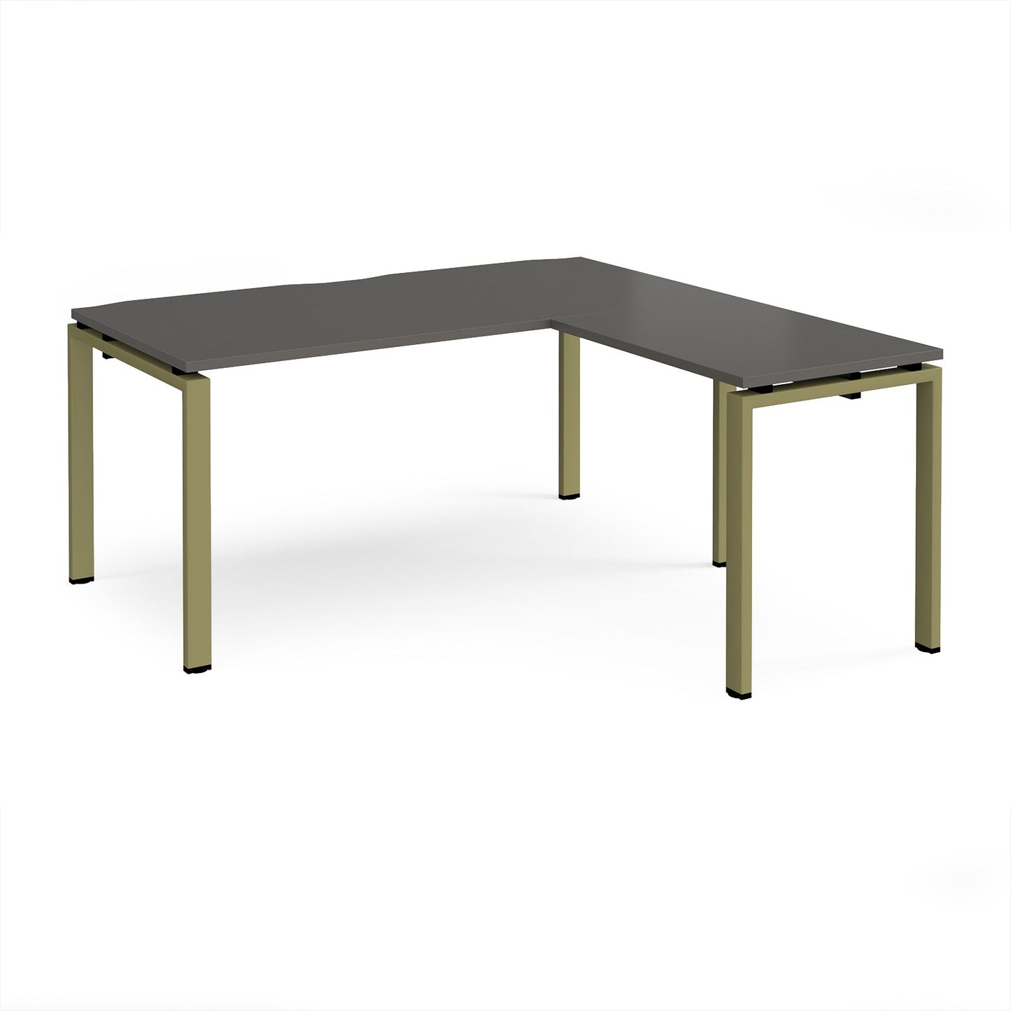 Adapt straight desk with return