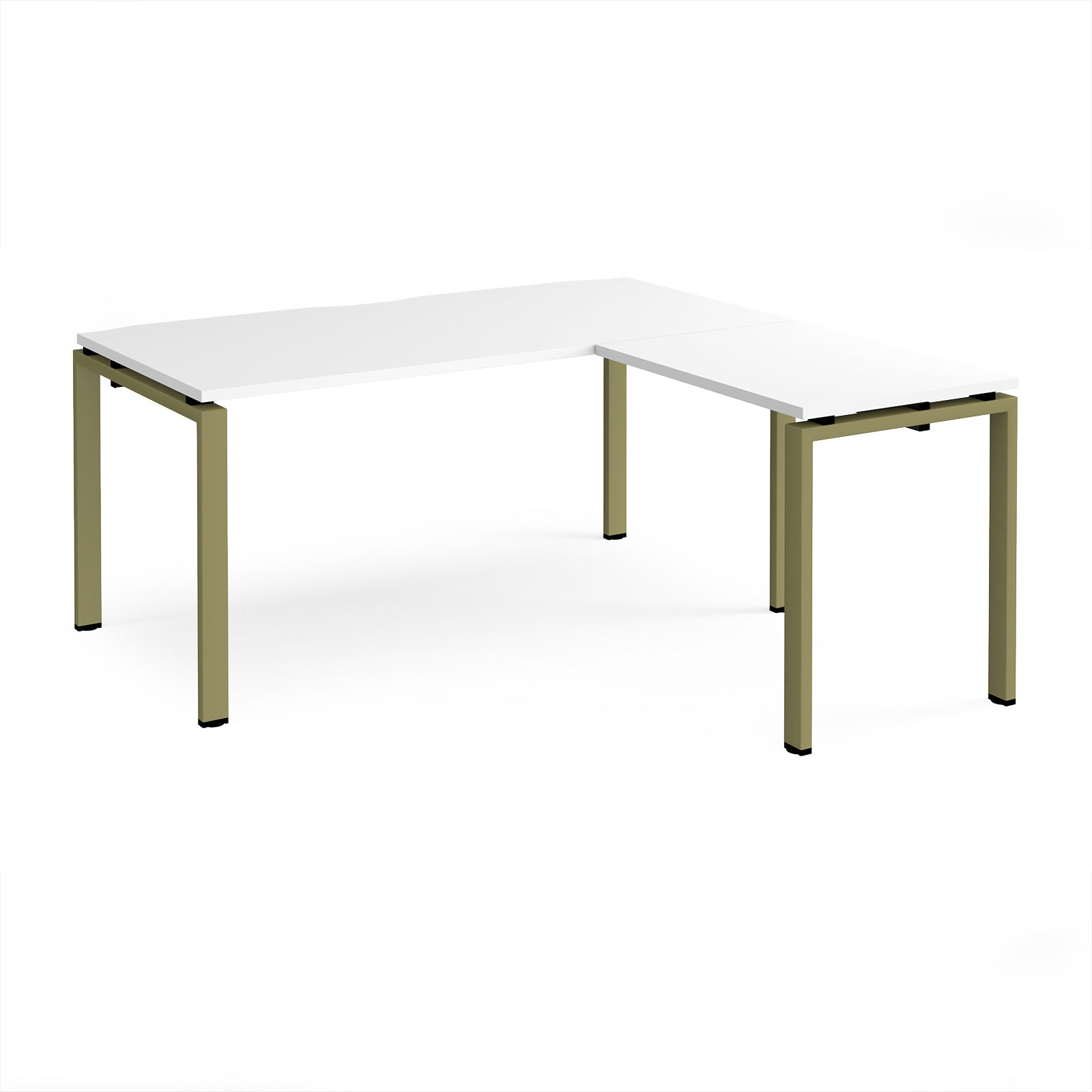 Adapt straight desk with return