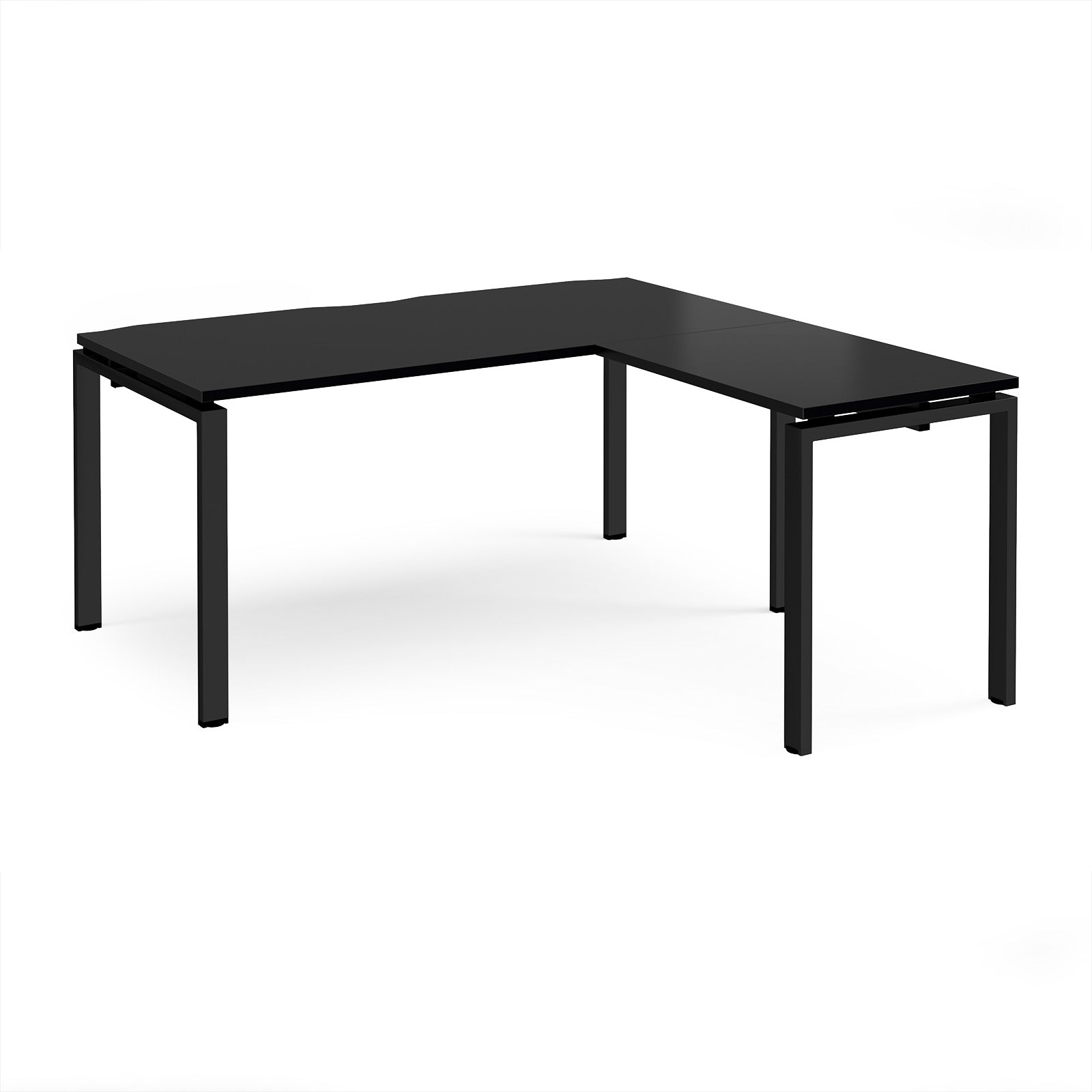 Adapt straight desk with return