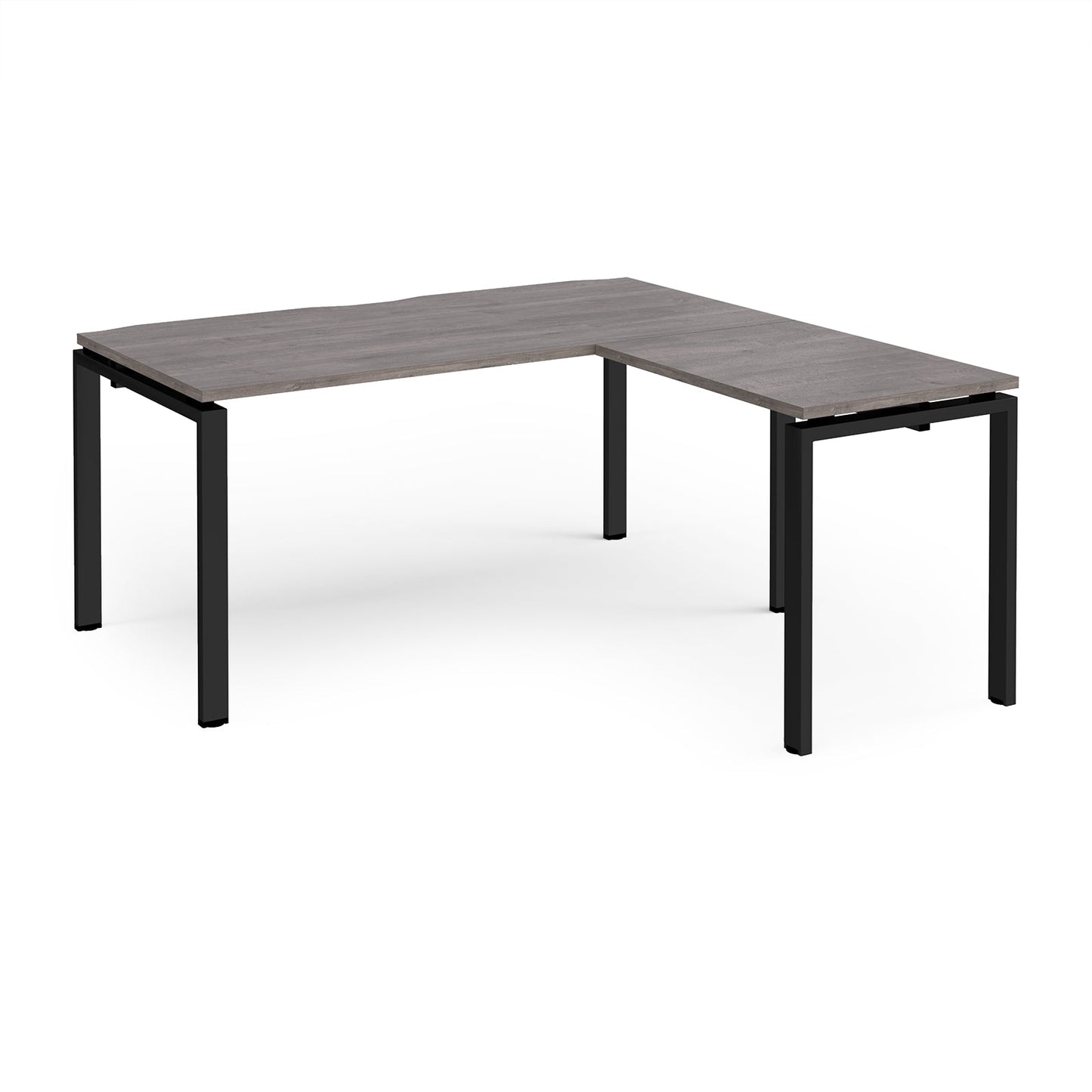Adapt straight desk with return