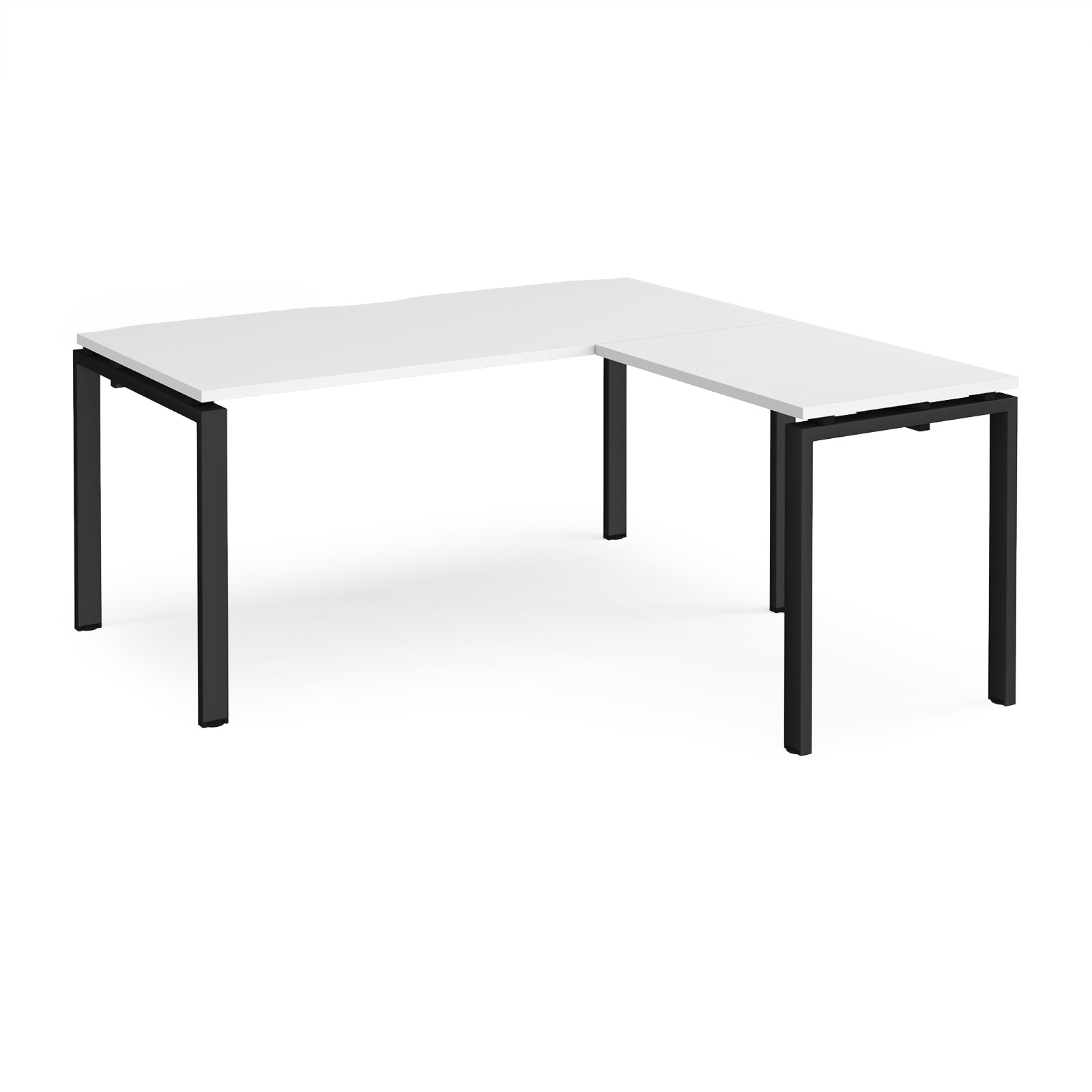 Adapt straight desk with return