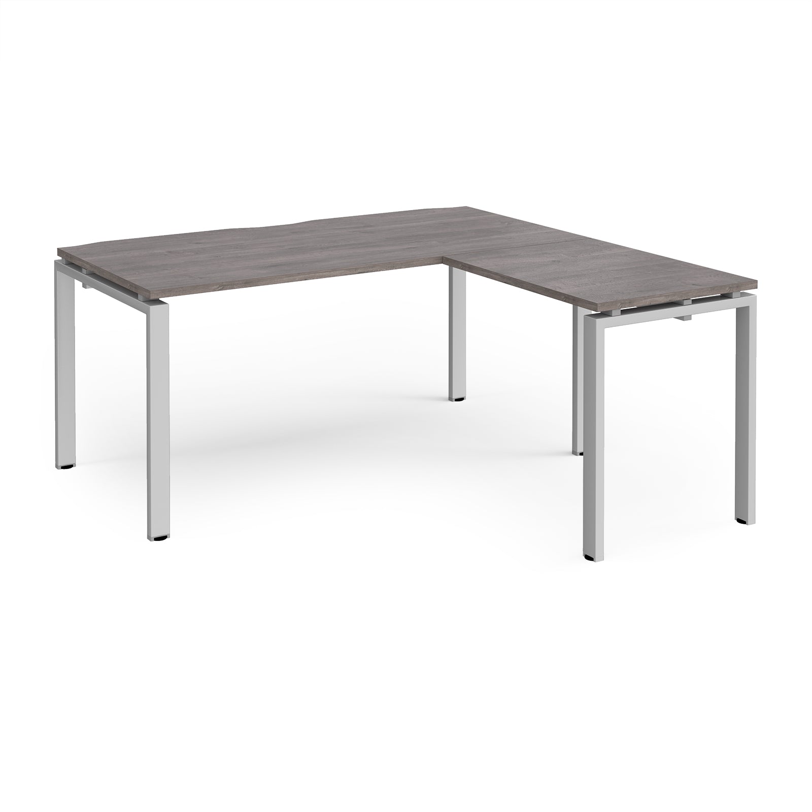 Adapt straight desk with return