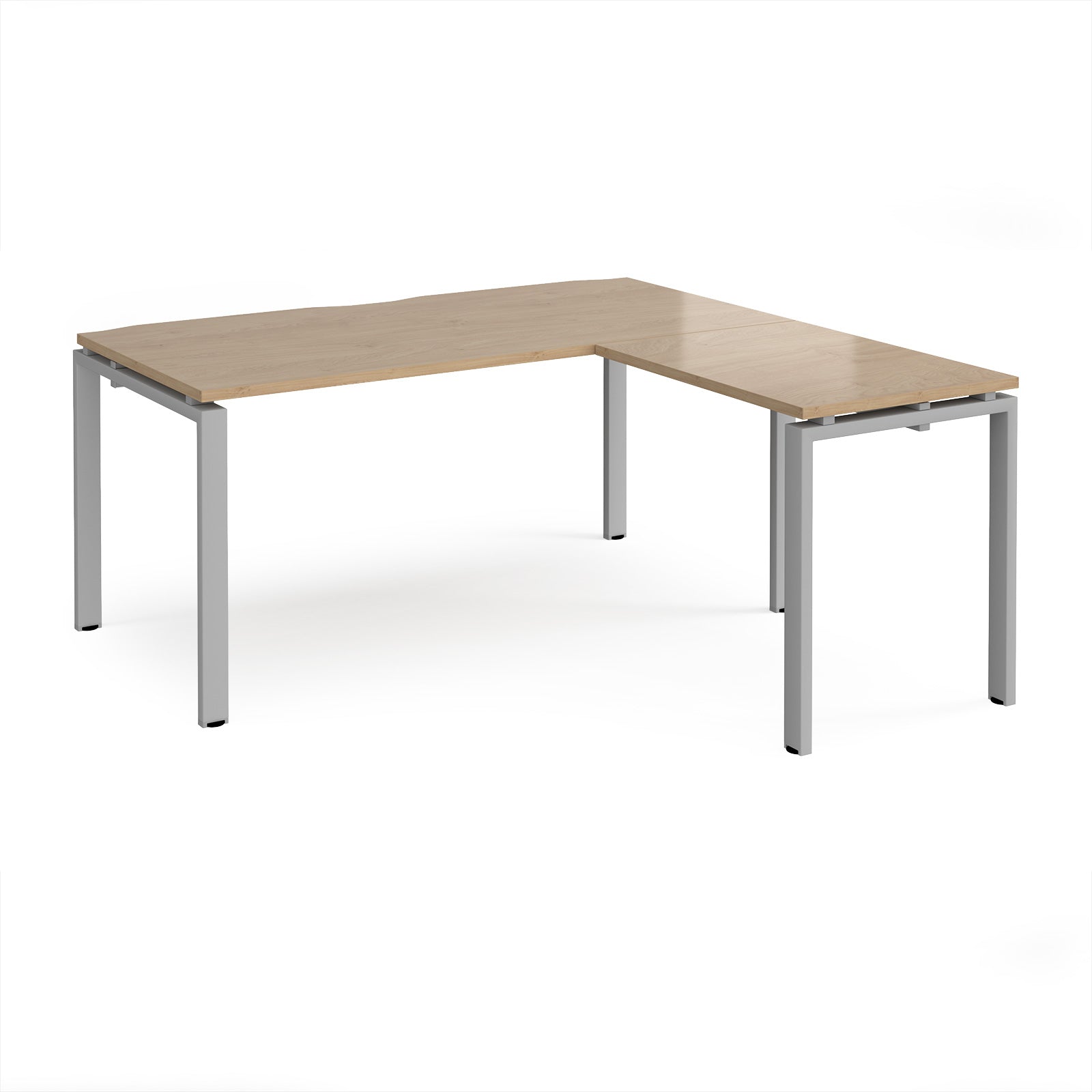 Adapt straight desk with return