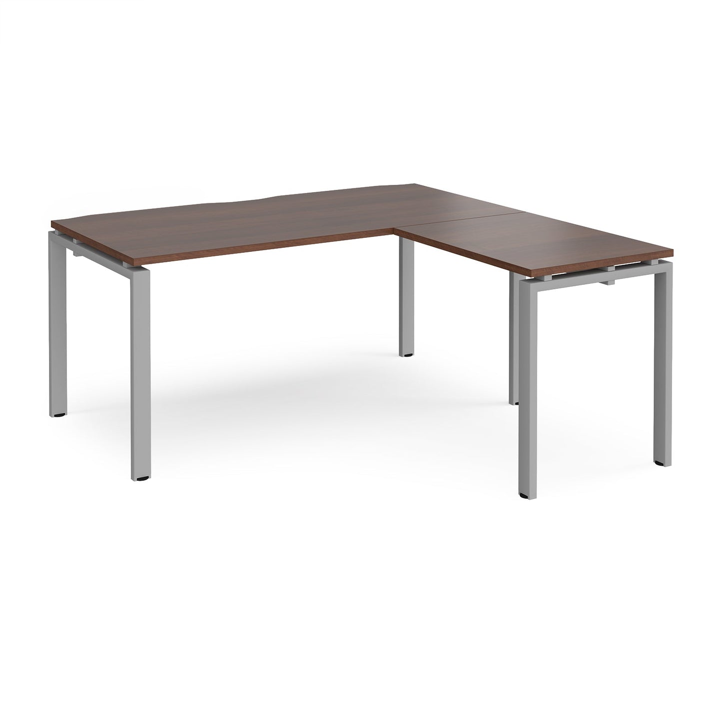 Adapt straight desk with return