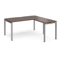 Adapt straight desk with return
