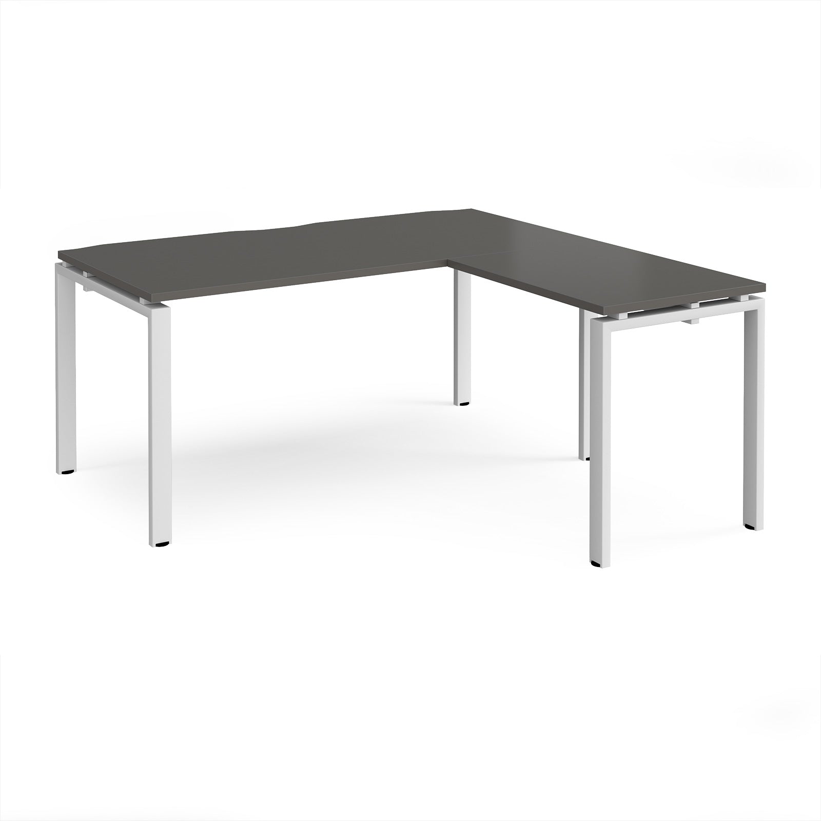Adapt straight desk with return