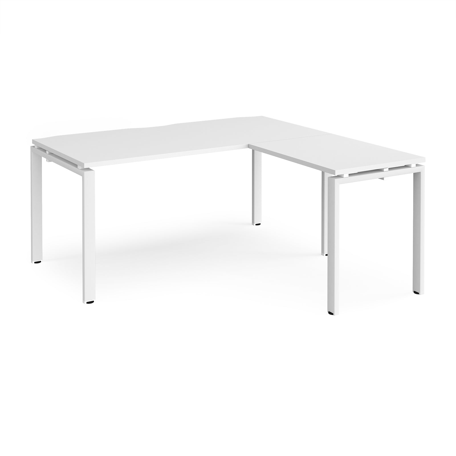 Adapt straight desk with return