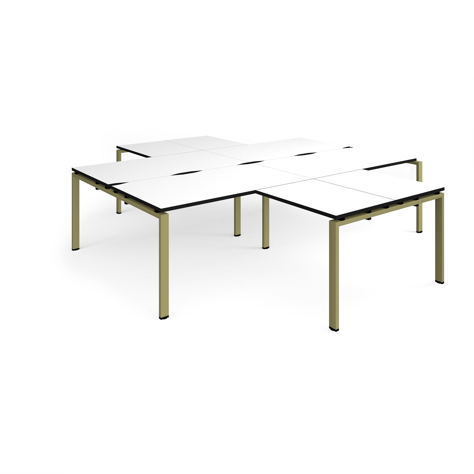 Adapt 4 desk cluster with returns