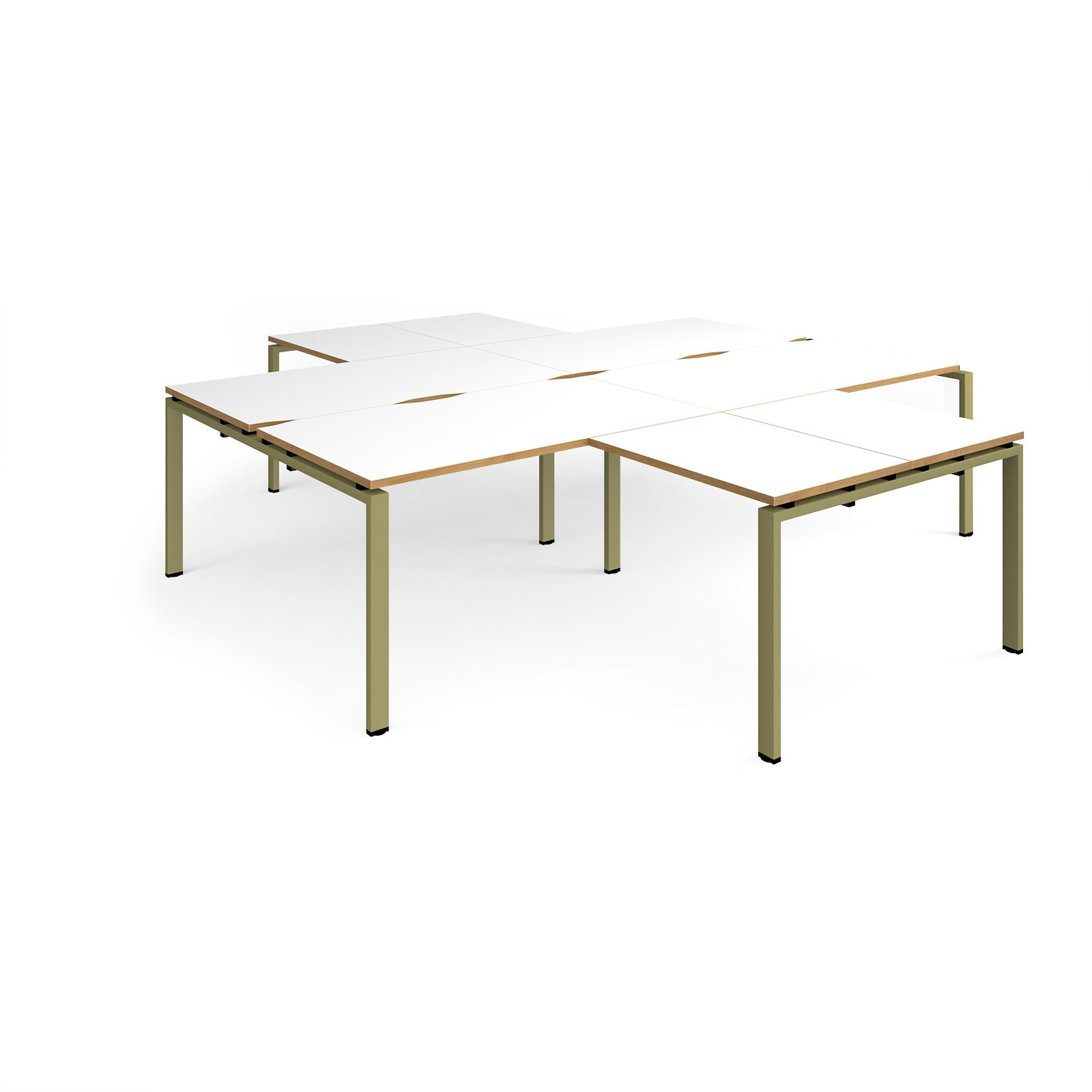 Adapt 4 desk cluster with returns