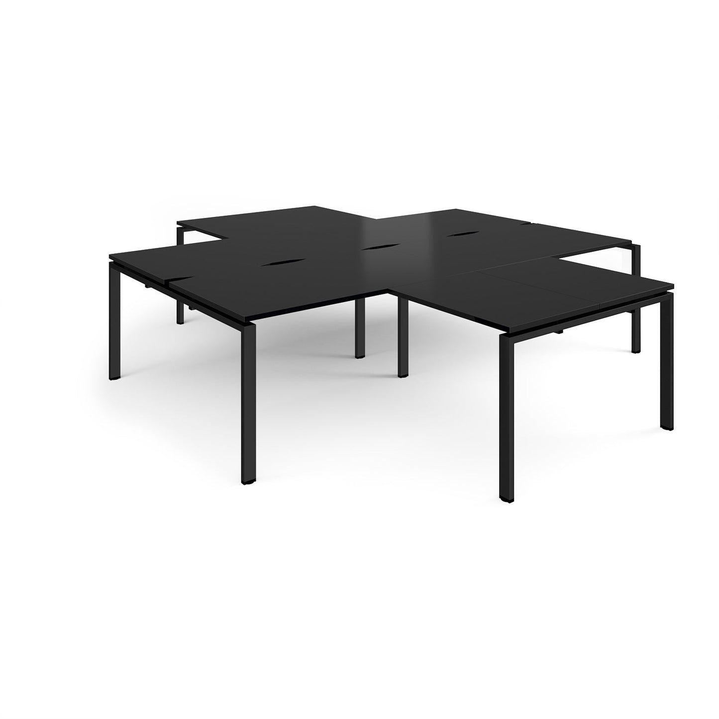 Adapt 4 desk cluster with returns