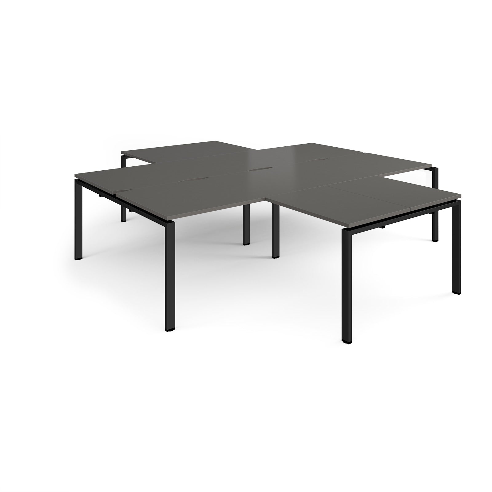 Adapt 4 desk cluster with returns