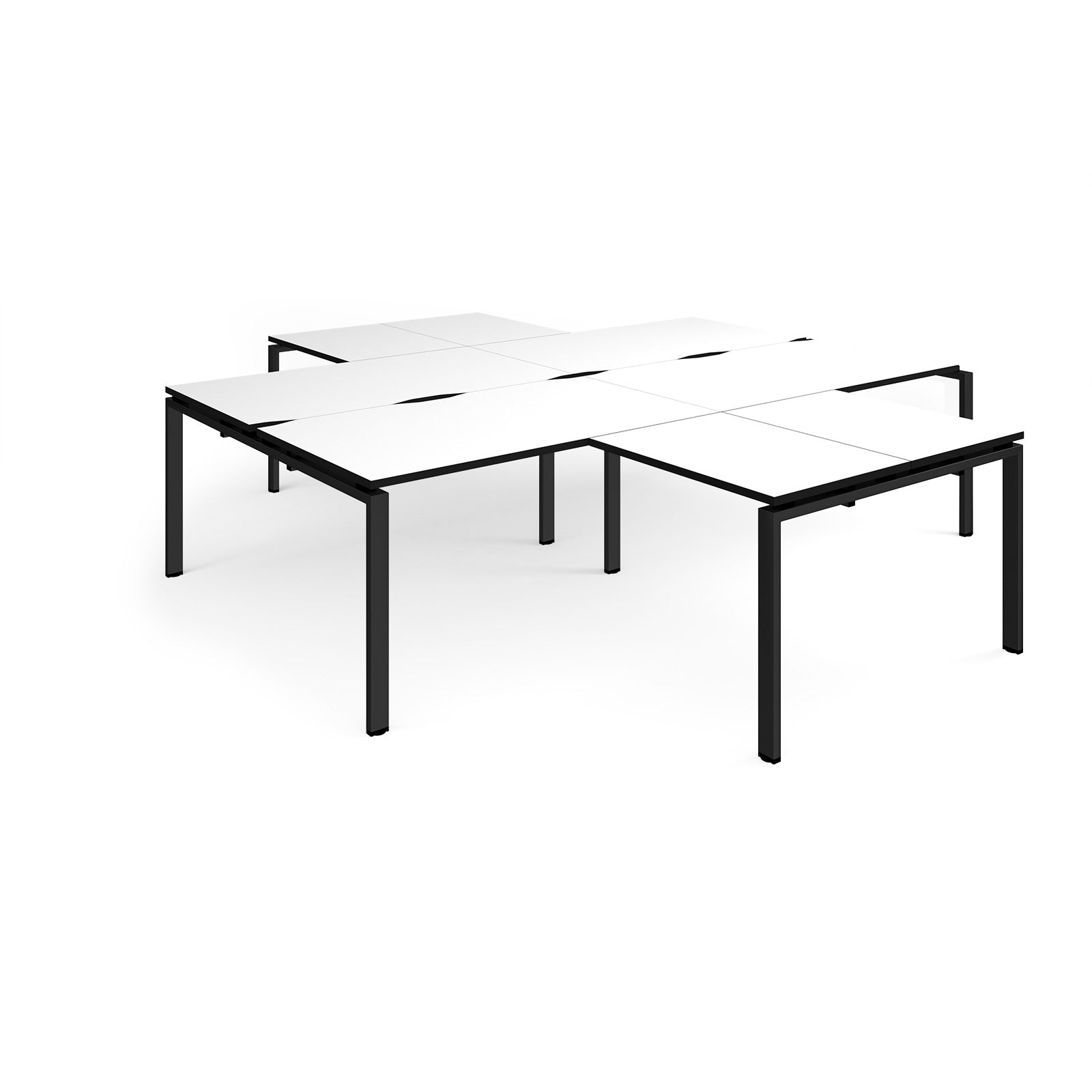 Adapt 4 desk cluster with returns