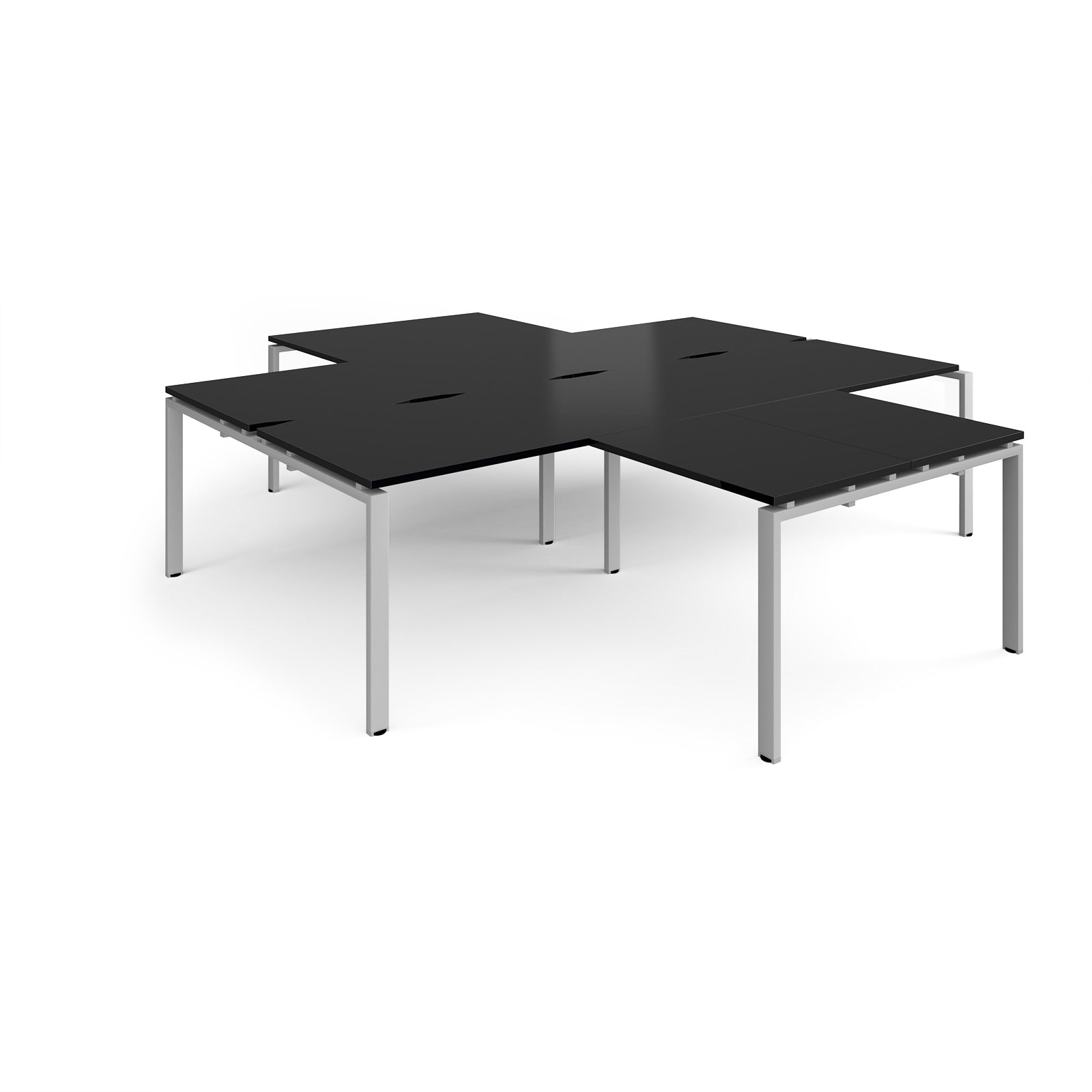 Adapt 4 desk cluster with returns