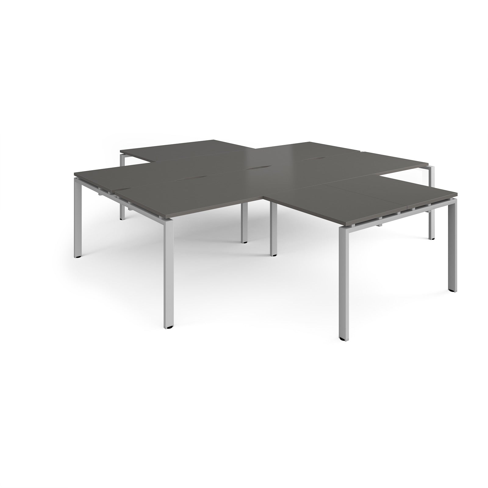 Adapt 4 desk cluster with returns