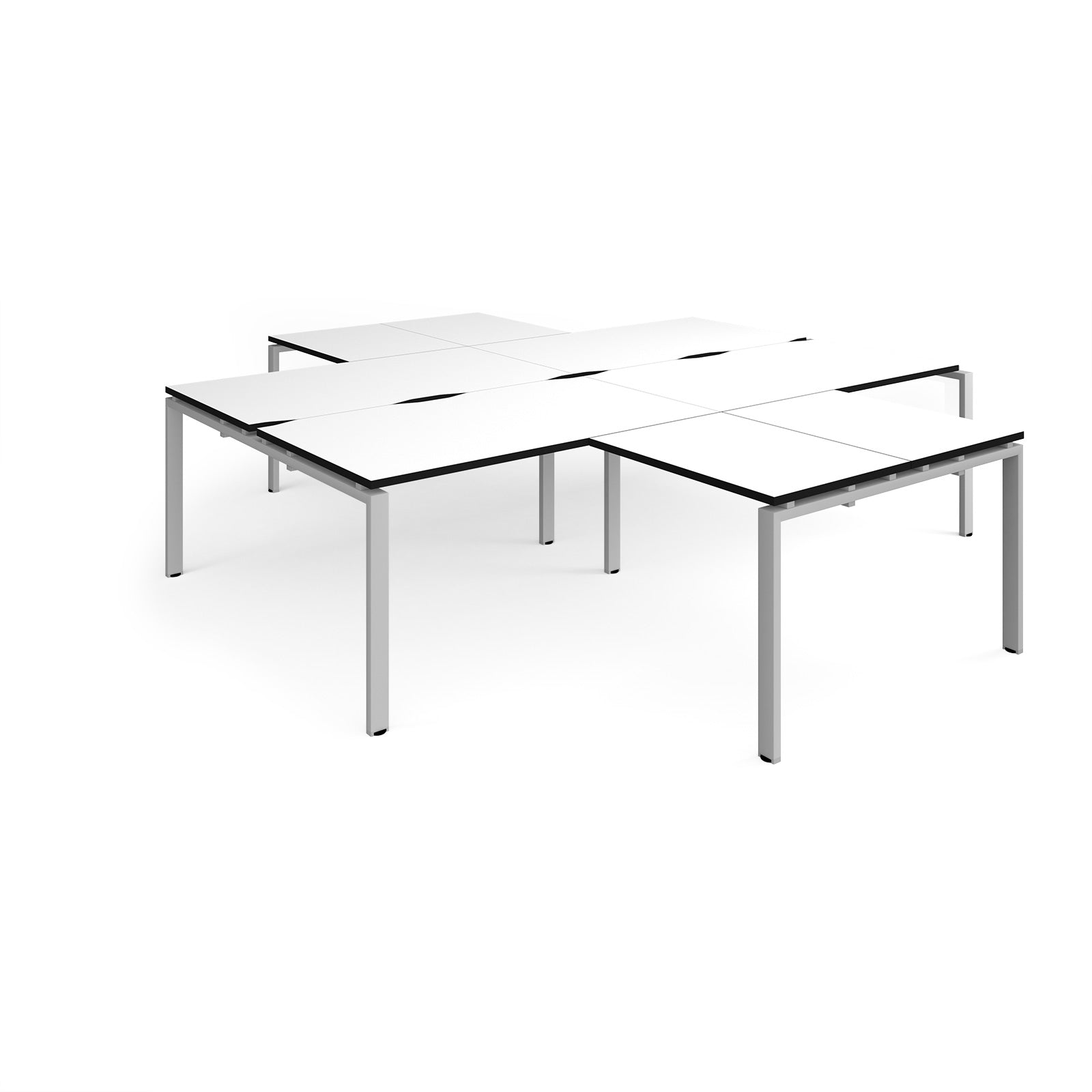 Adapt 4 desk cluster with returns