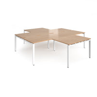 Adapt 4 desk cluster with returns