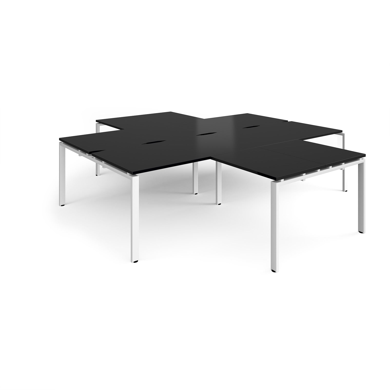 Adapt 4 desk cluster with returns